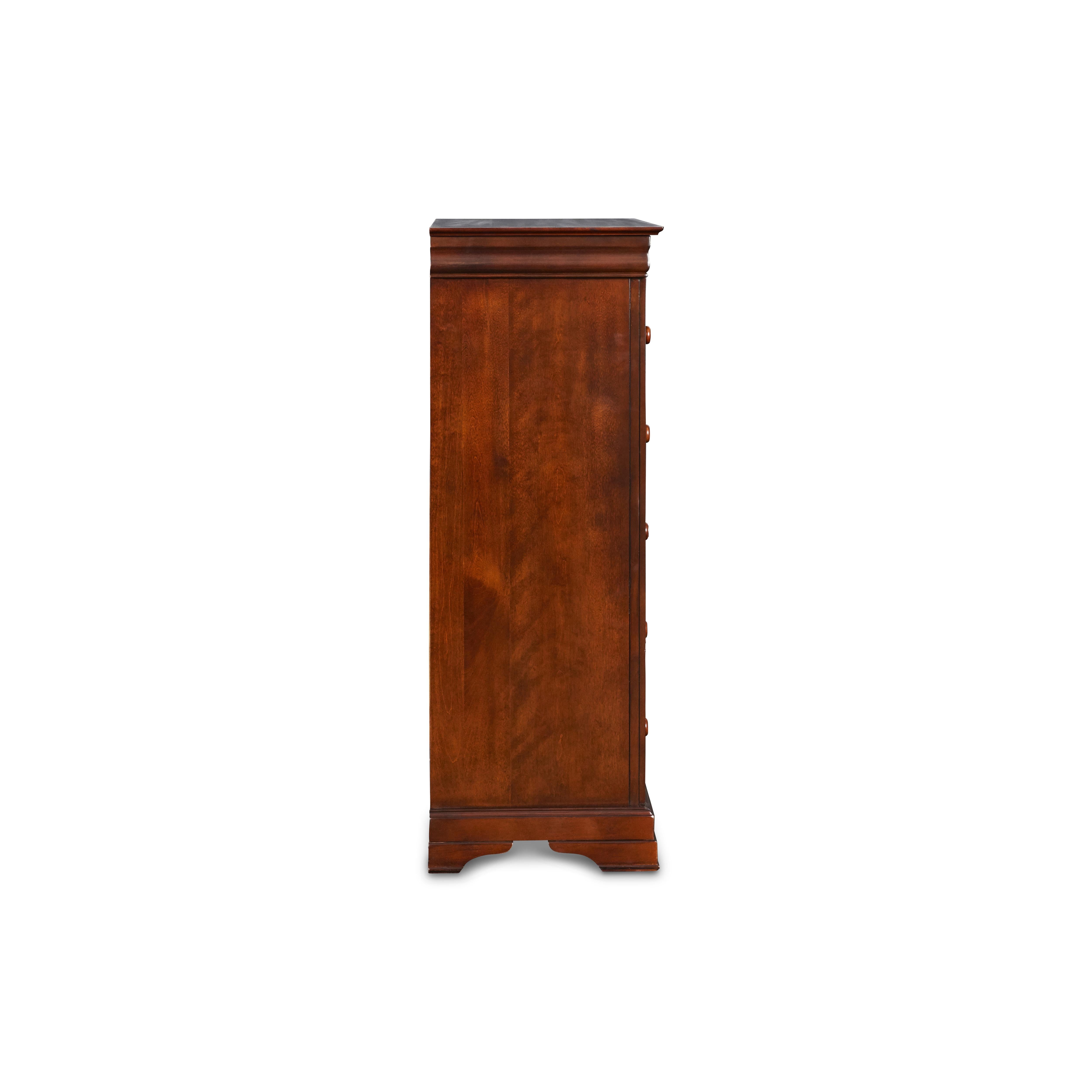 VERSAILLES LIFT TOP CHEST- BORDEAUX
