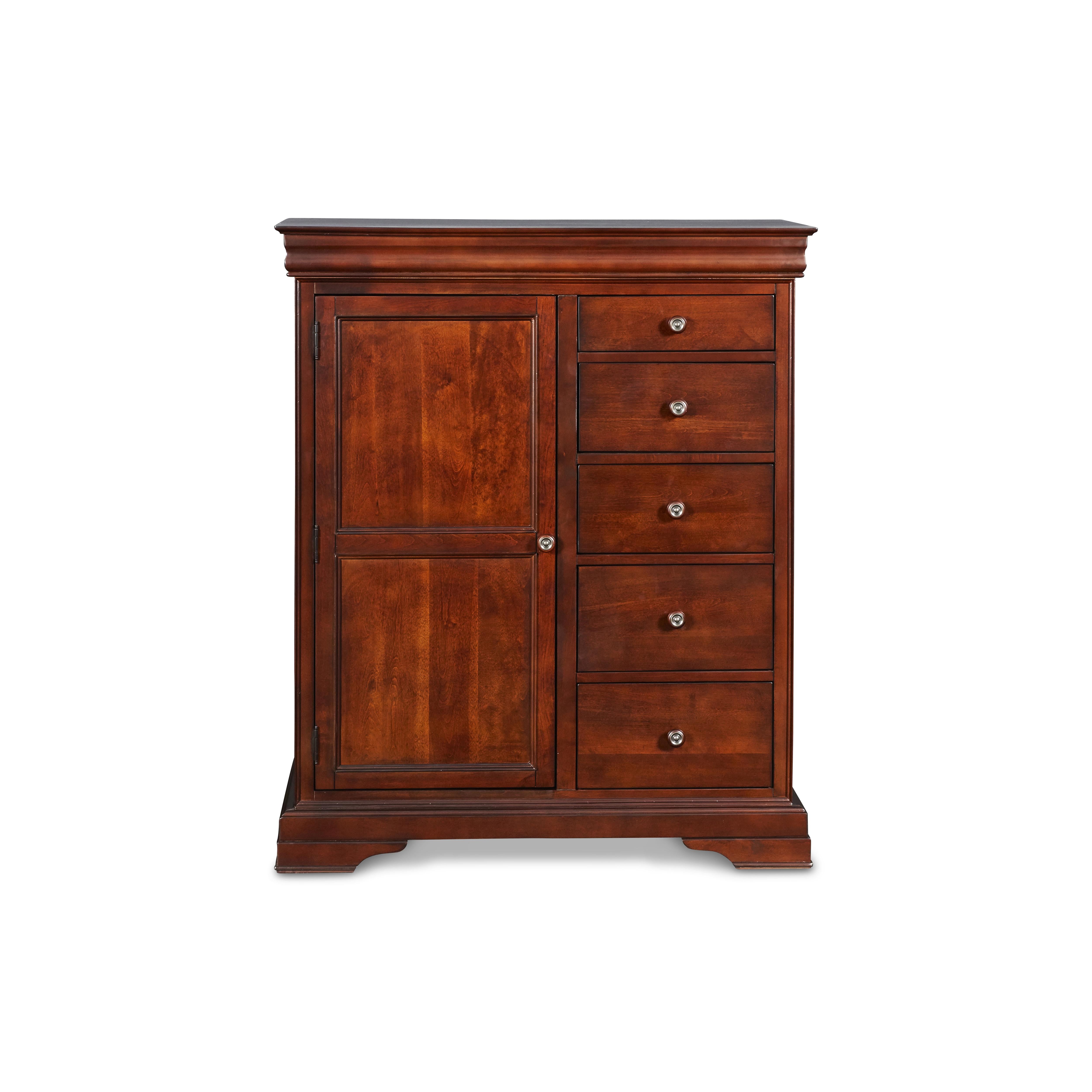 VERSAILLES DOOR CHEST- BORDEAUX - Ideal Furniture (Fresno,CA)