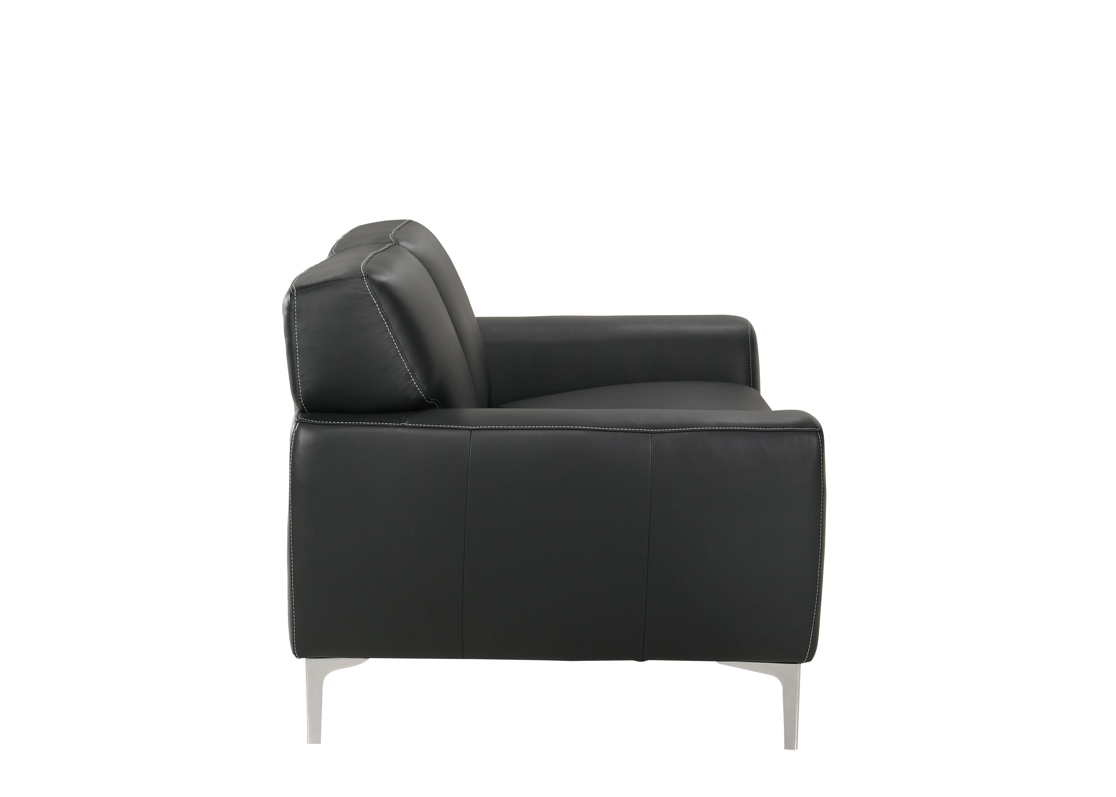 CARRARA LOVESEAT-BLACK - Ideal Furniture (Fresno,CA)