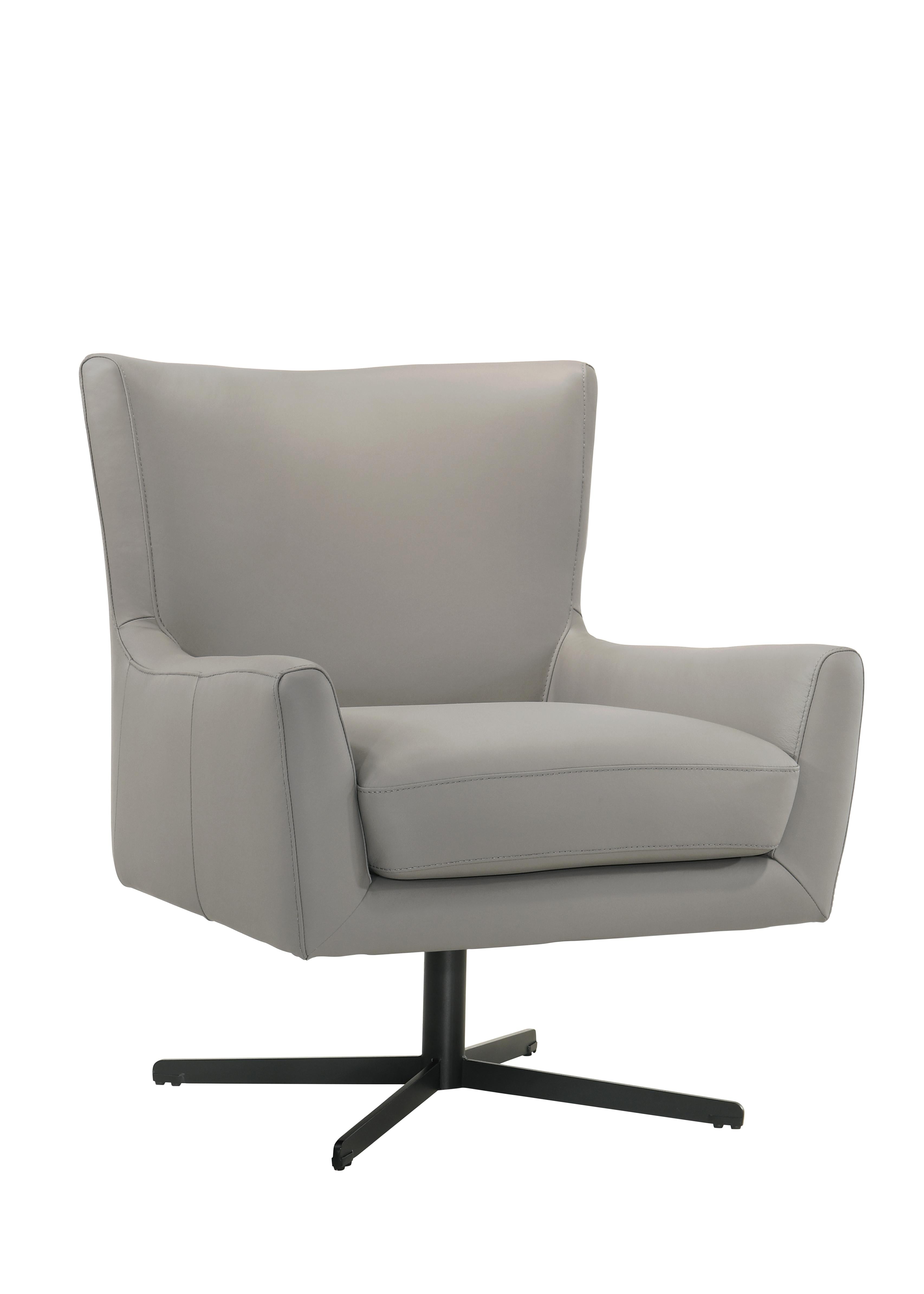ACADIA SWIVEL CHAIR BODY-SLATE GRAY - Ideal Furniture (Fresno,CA)