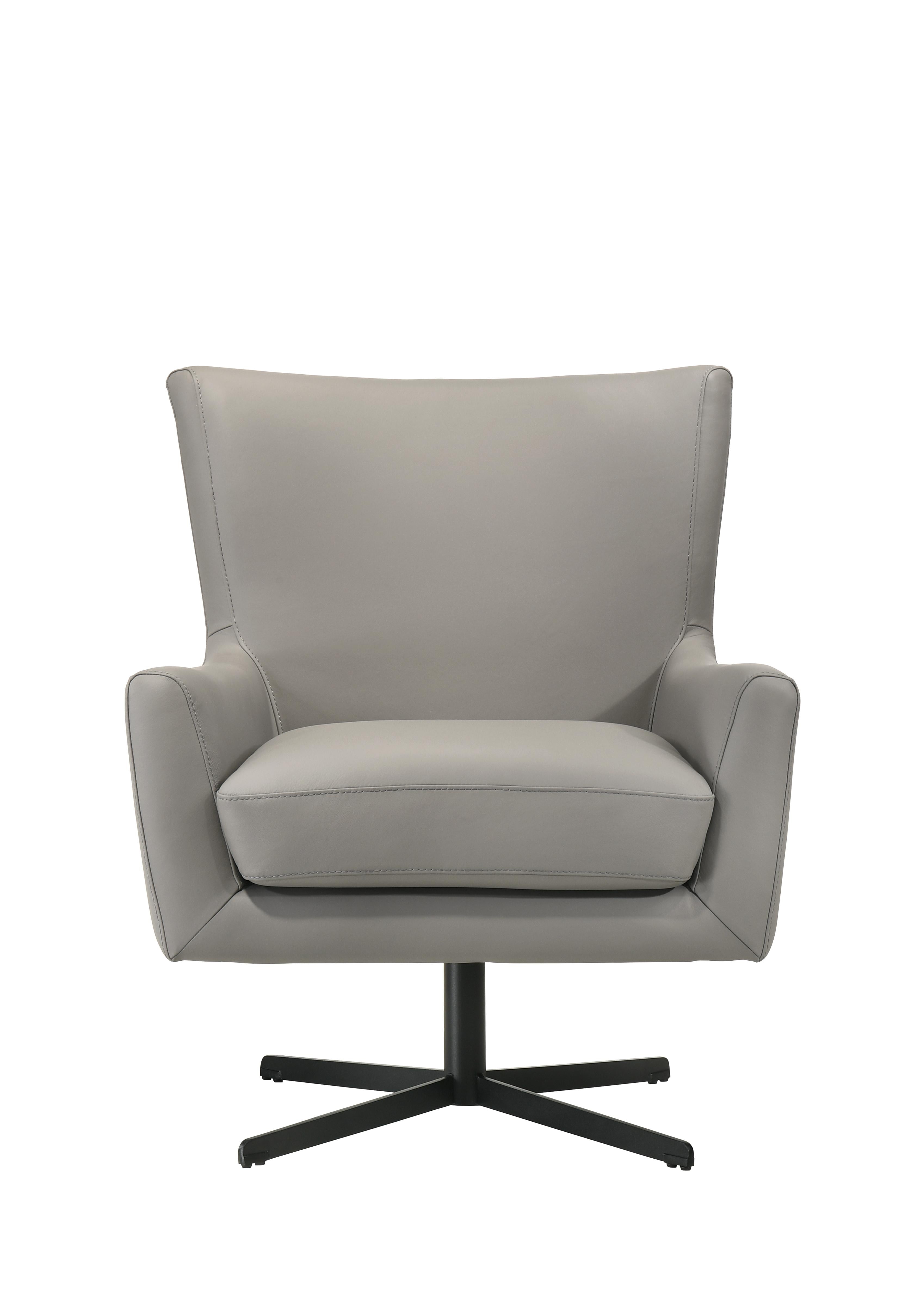ACADIA SWIVEL CHAIR BODY-SLATE GRAY - Ideal Furniture (Fresno,CA)