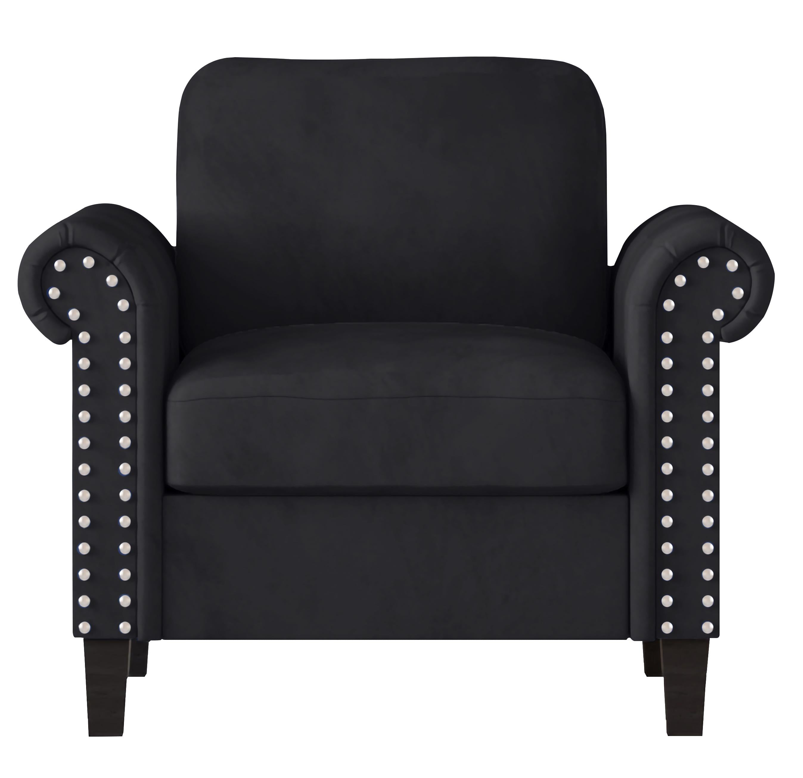 ALANI ACCENT CHAIR-BLACK - Ideal Furniture (Fresno,CA)