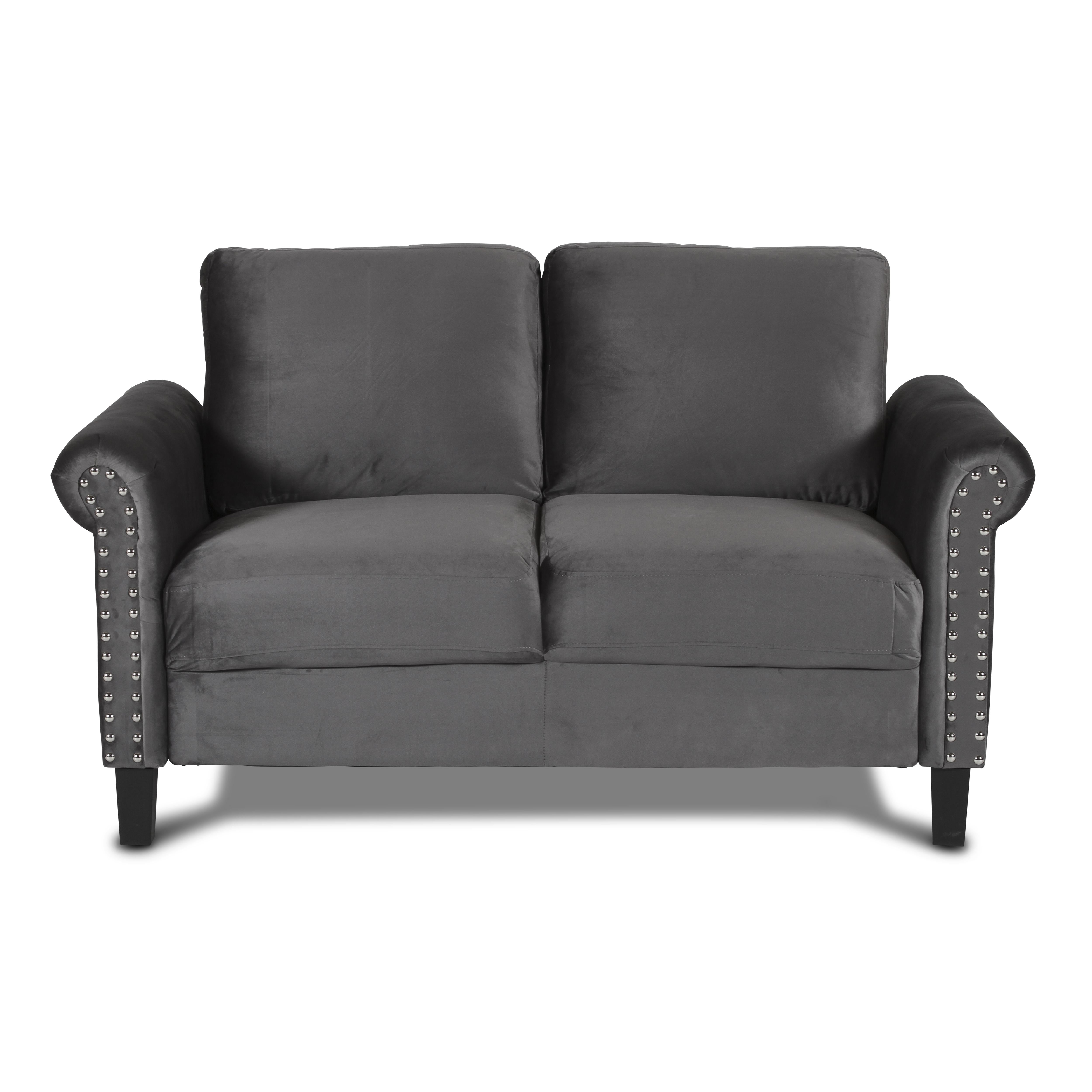 ALANI LOVESEAT-SLATE GRAY - Ideal Furniture (Fresno,CA)
