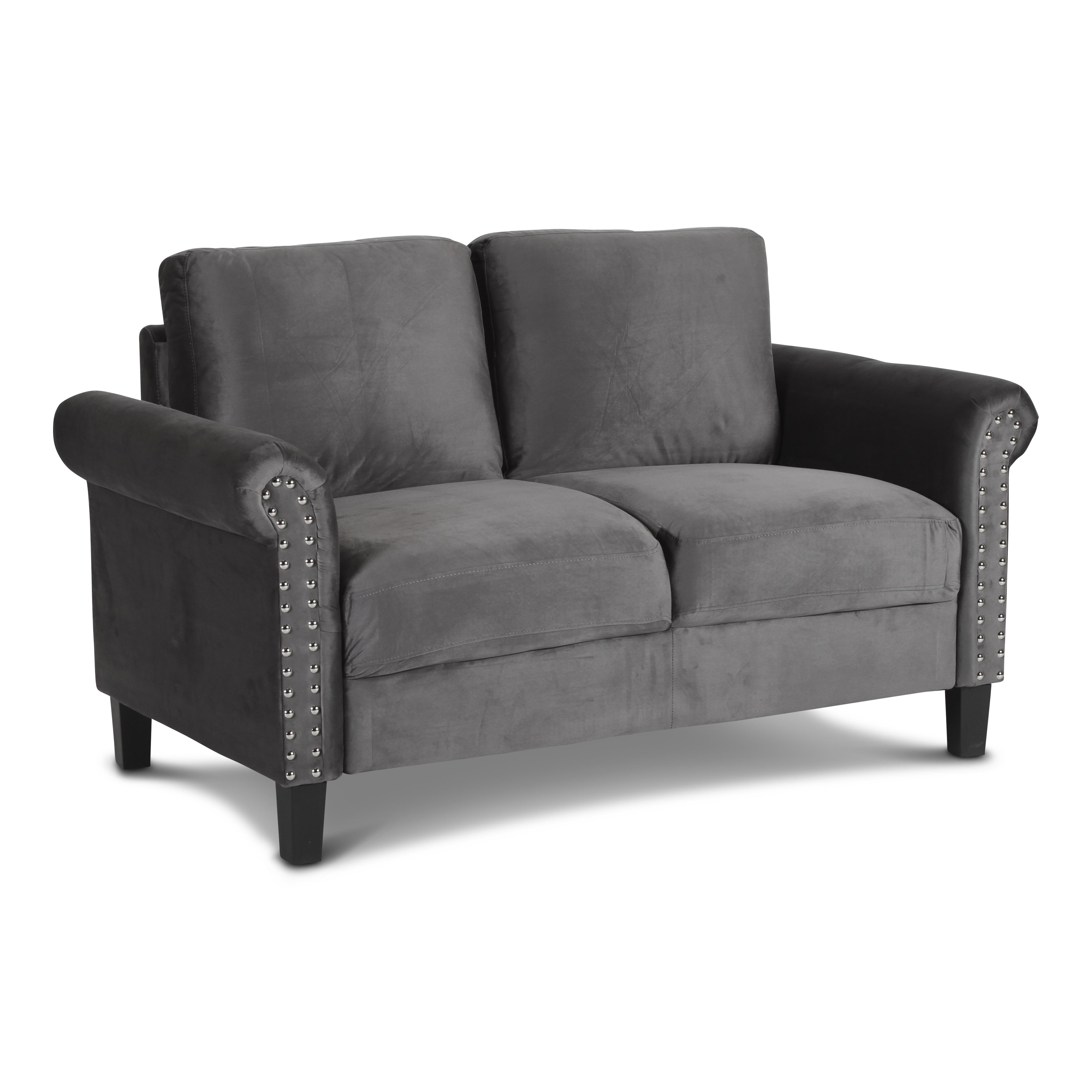 ALANI LOVESEAT-SLATE GRAY - Ideal Furniture (Fresno,CA)