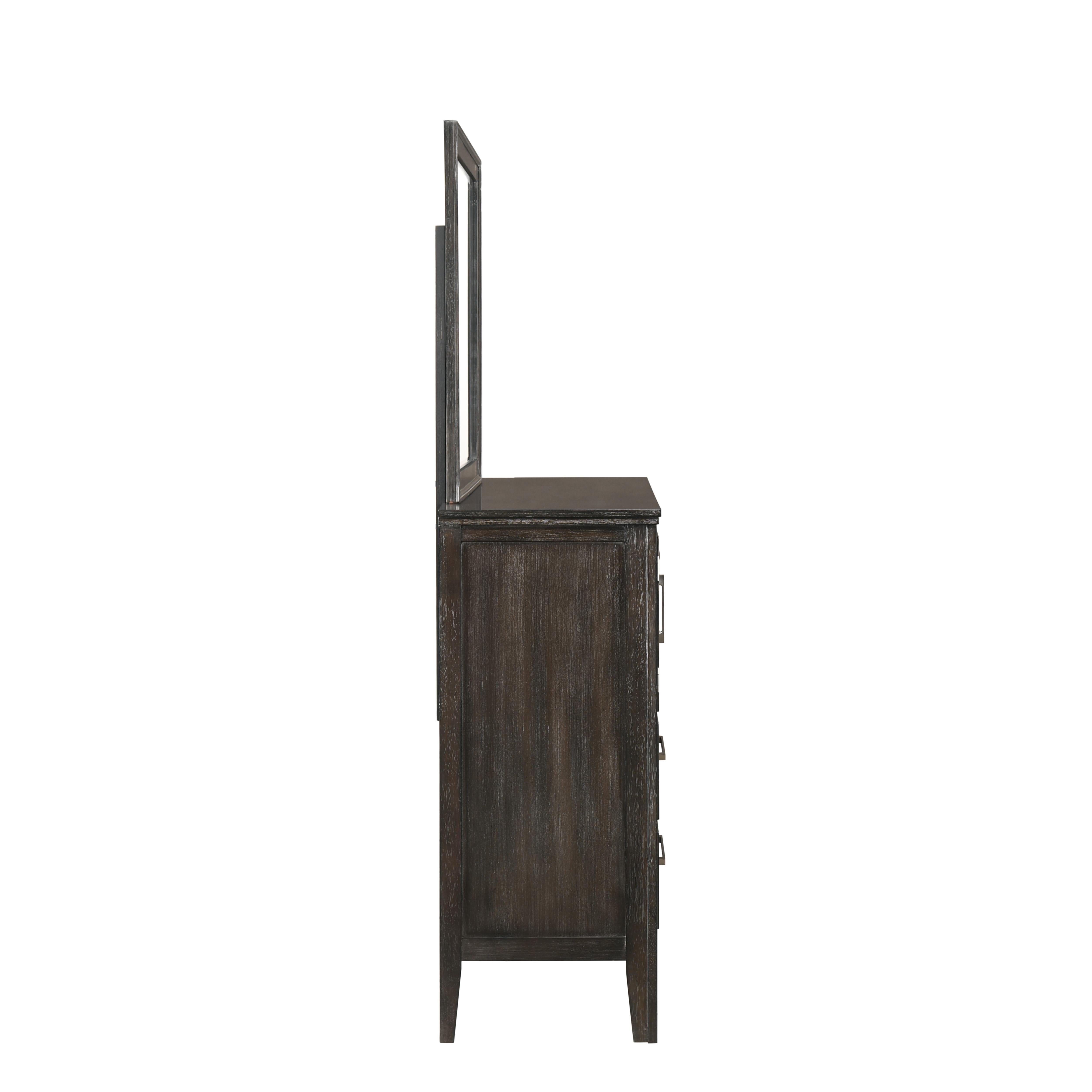ANDOVER 60" DRESSER W/DOORS-NUTMEG - Ideal Furniture (Fresno,CA)