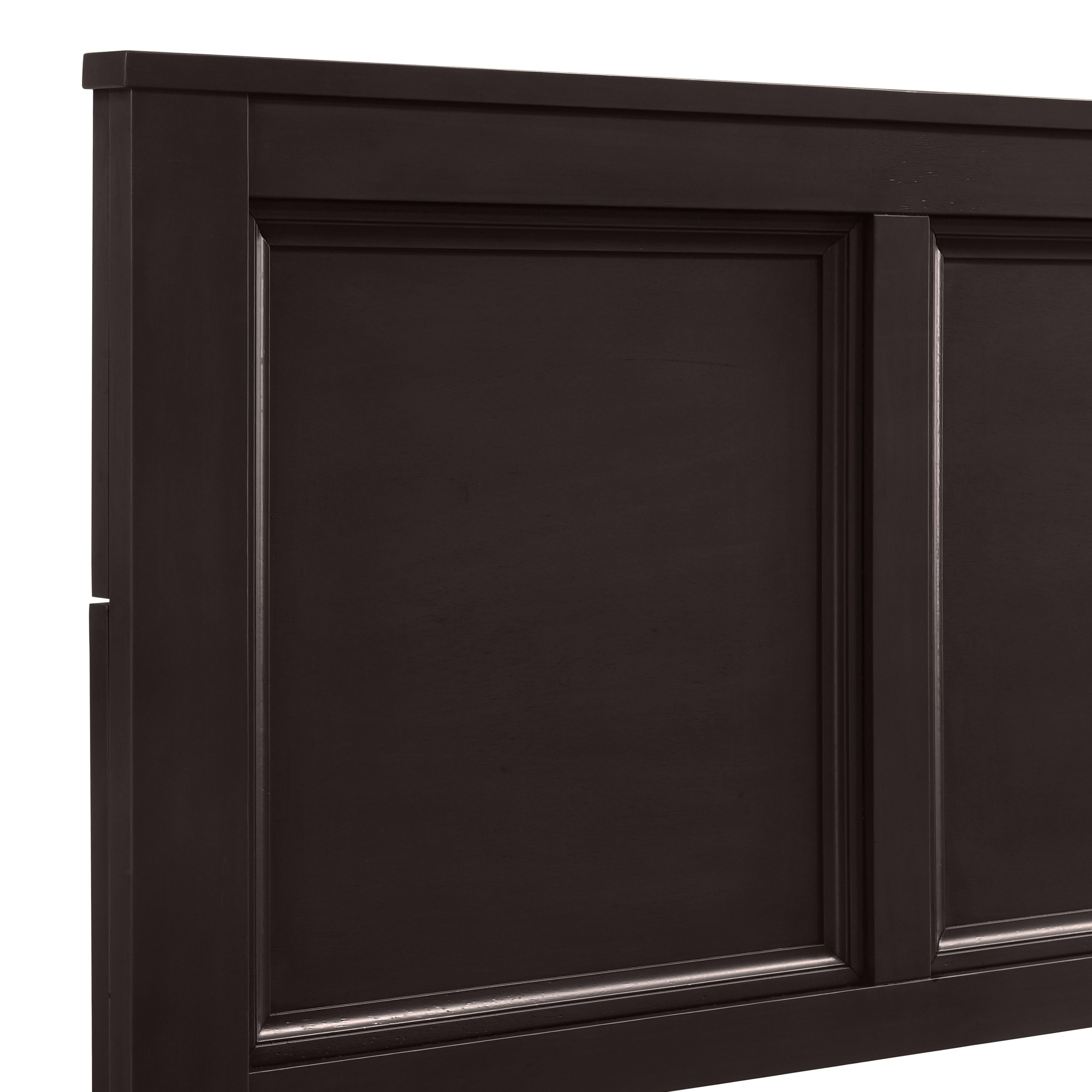 ARIES 3/3 T PANEL BED-HB/FB/RAILS-MERLOT - Ideal Furniture (Fresno,CA)