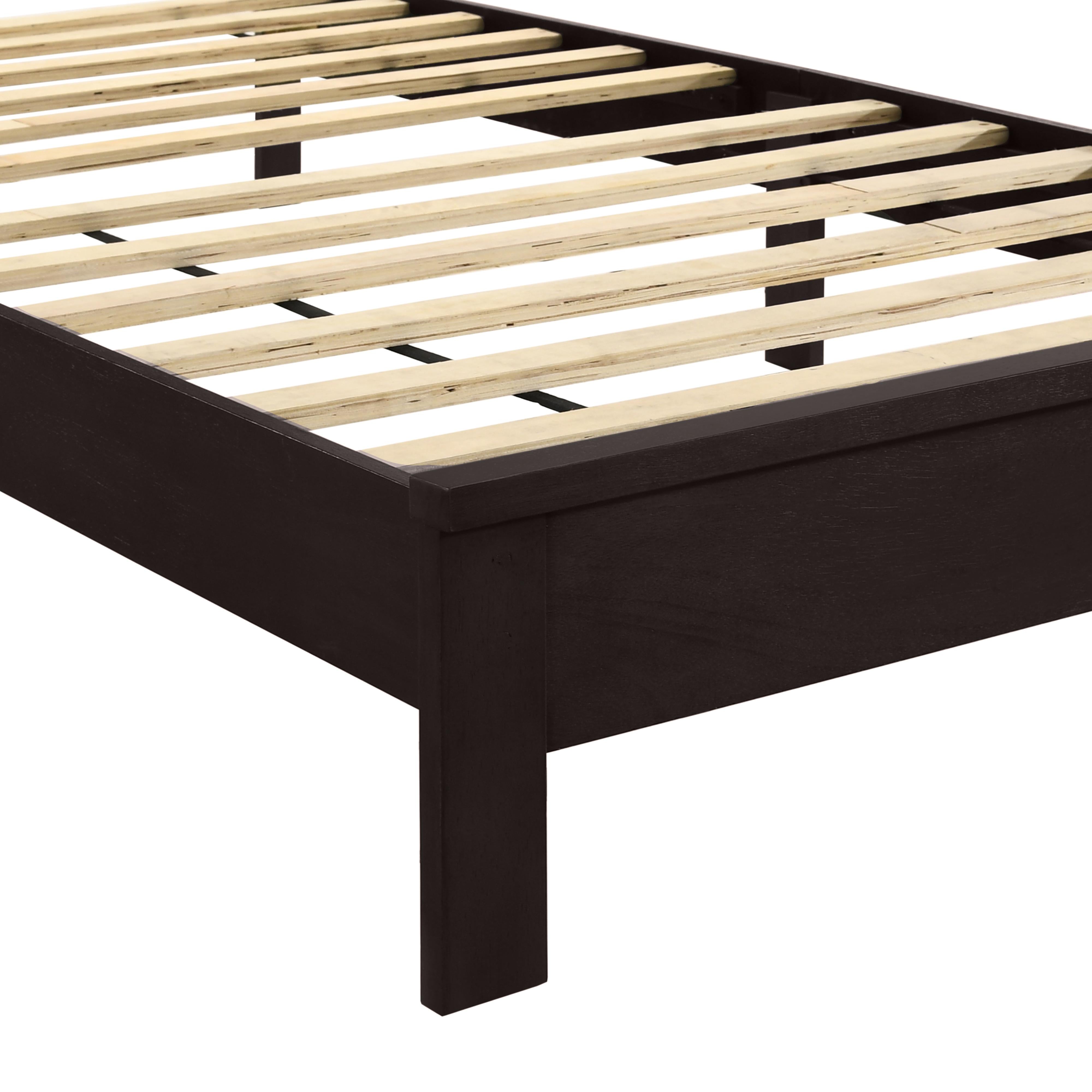 ARIES 6/6 EK PANEL BED-HB/FB/RAILS-MERLOT - Ideal Furniture (Fresno,CA)