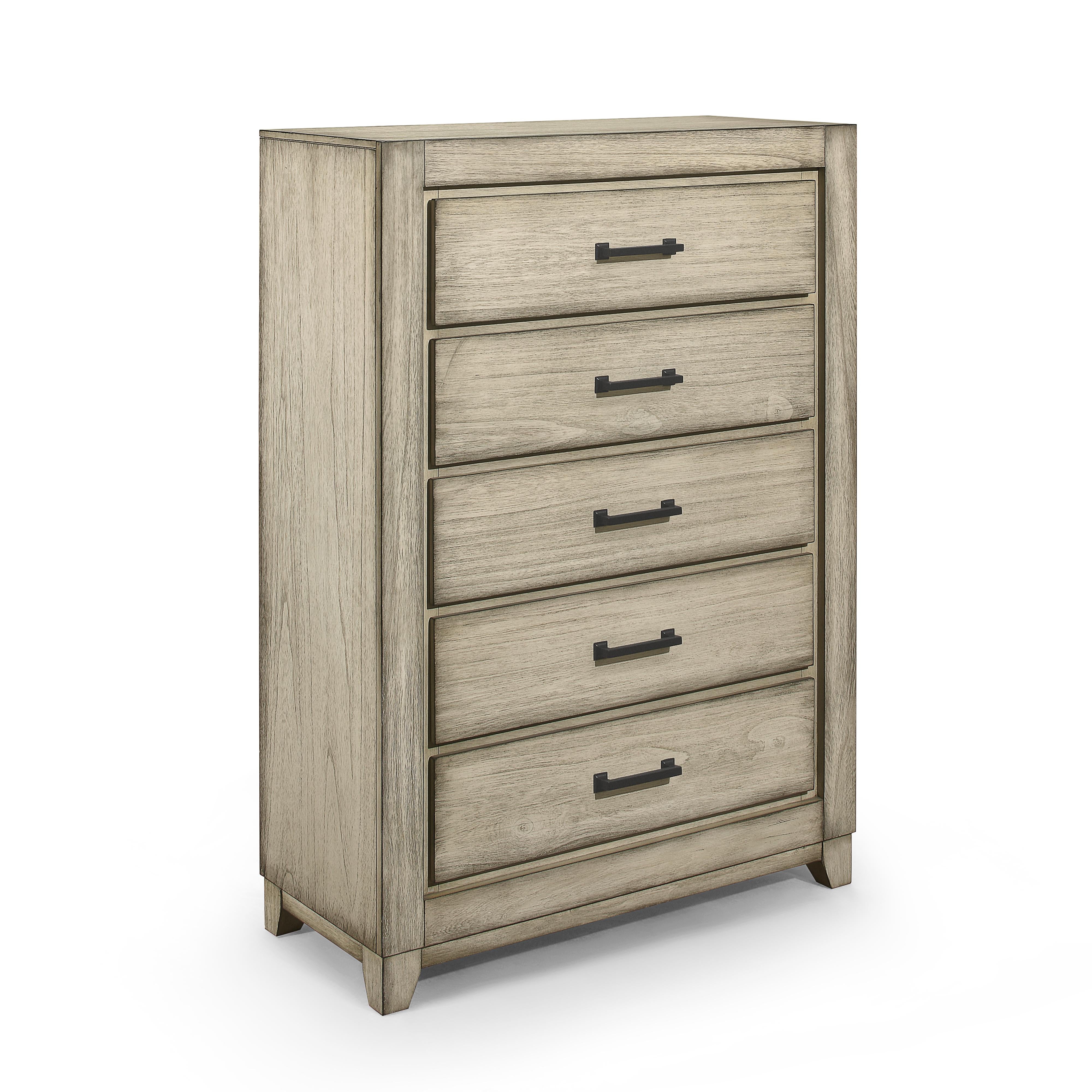ASHLAND CHEST-RUSTIC WHITE - Ideal Furniture (Fresno,CA)