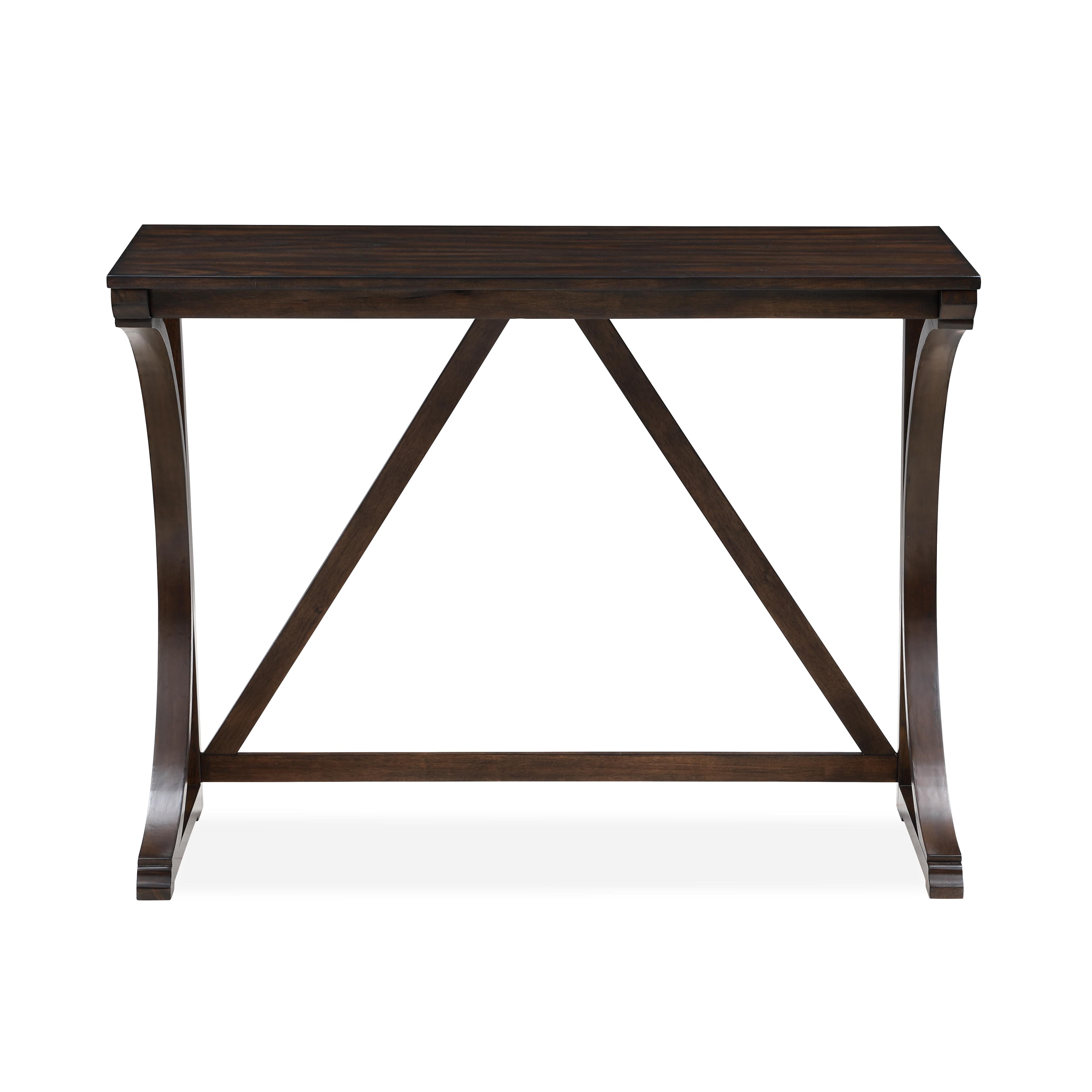 BELLA COUNTER TABLE & 2 STOOLS-CHERRY - Ideal Furniture (Fresno,CA)