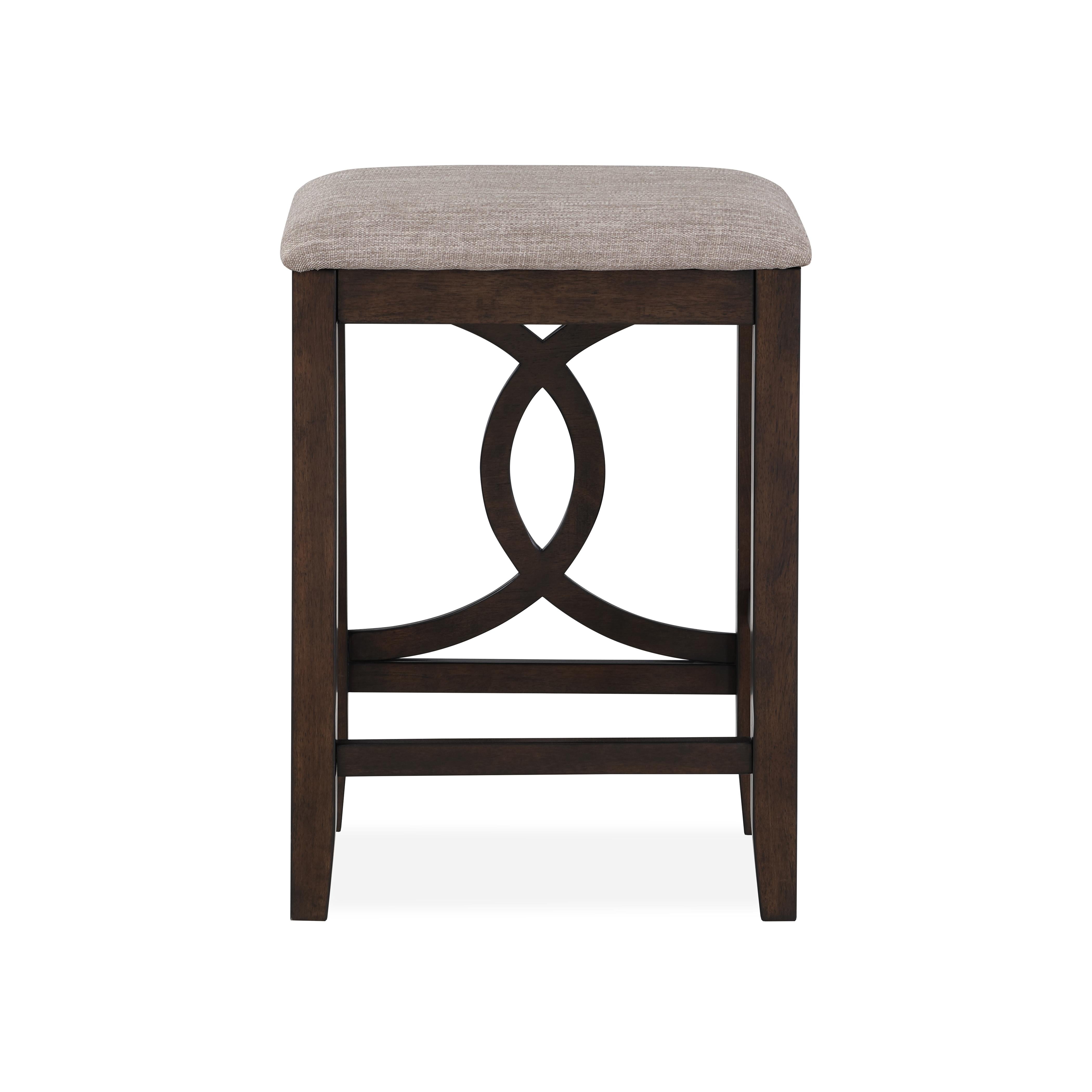 BELLA COUNTER TABLE & 2 STOOLS-CHERRY - Ideal Furniture (Fresno,CA)
