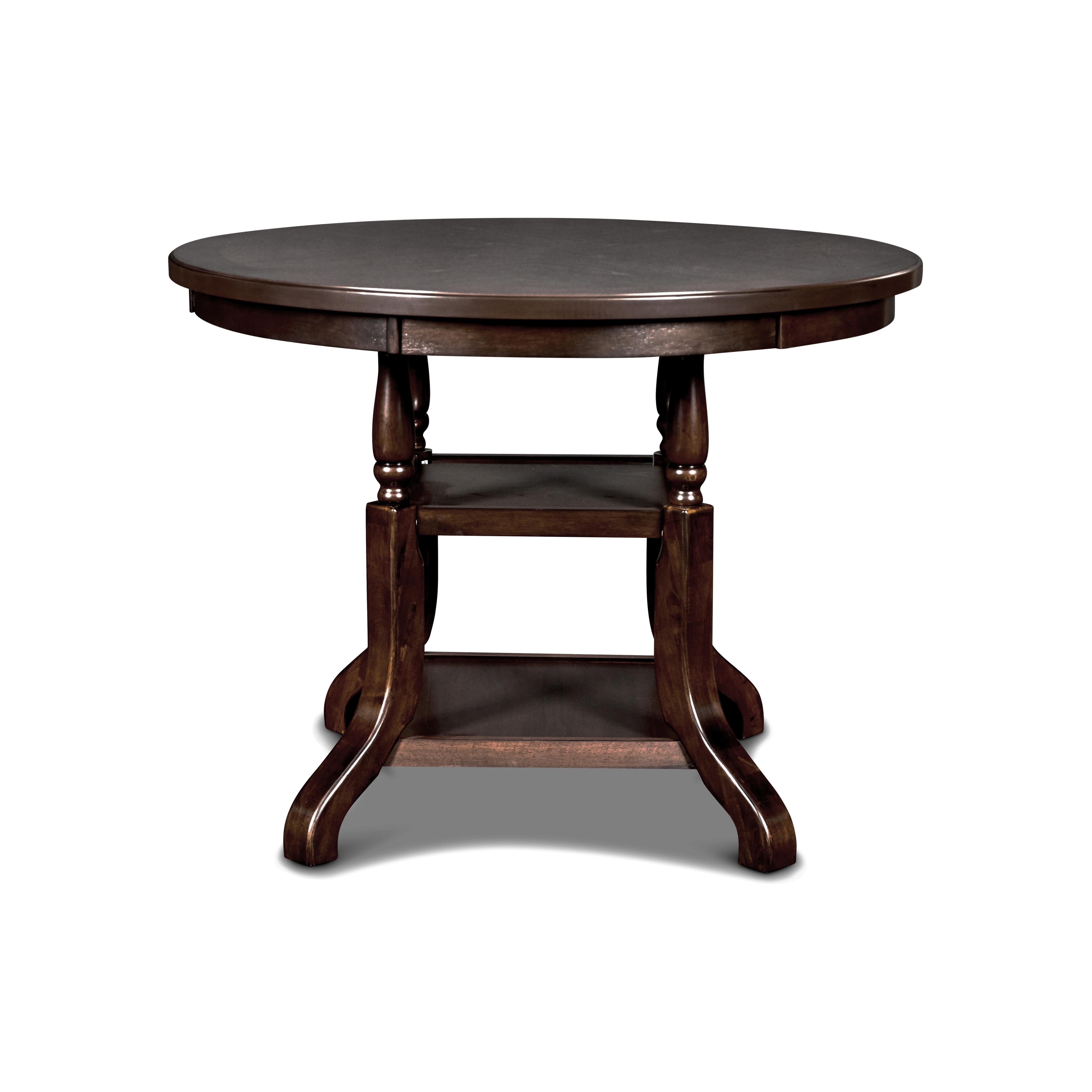 BIXBY COUNTER DINING TABLE-ESPRESSO - Ideal Furniture (Fresno,CA)