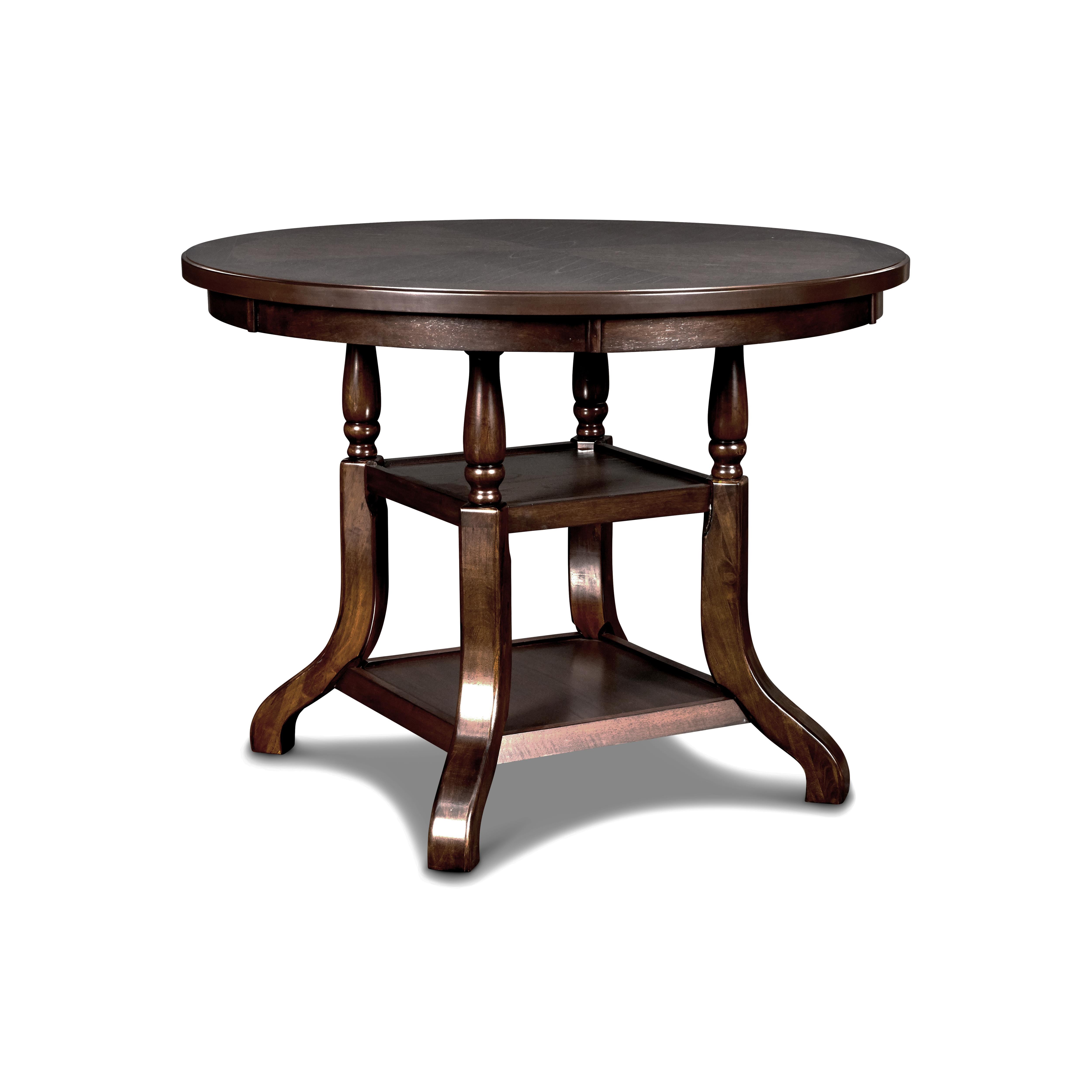 BIXBY COUNTER DINING TABLE-ESPRESSO - Ideal Furniture (Fresno,CA)