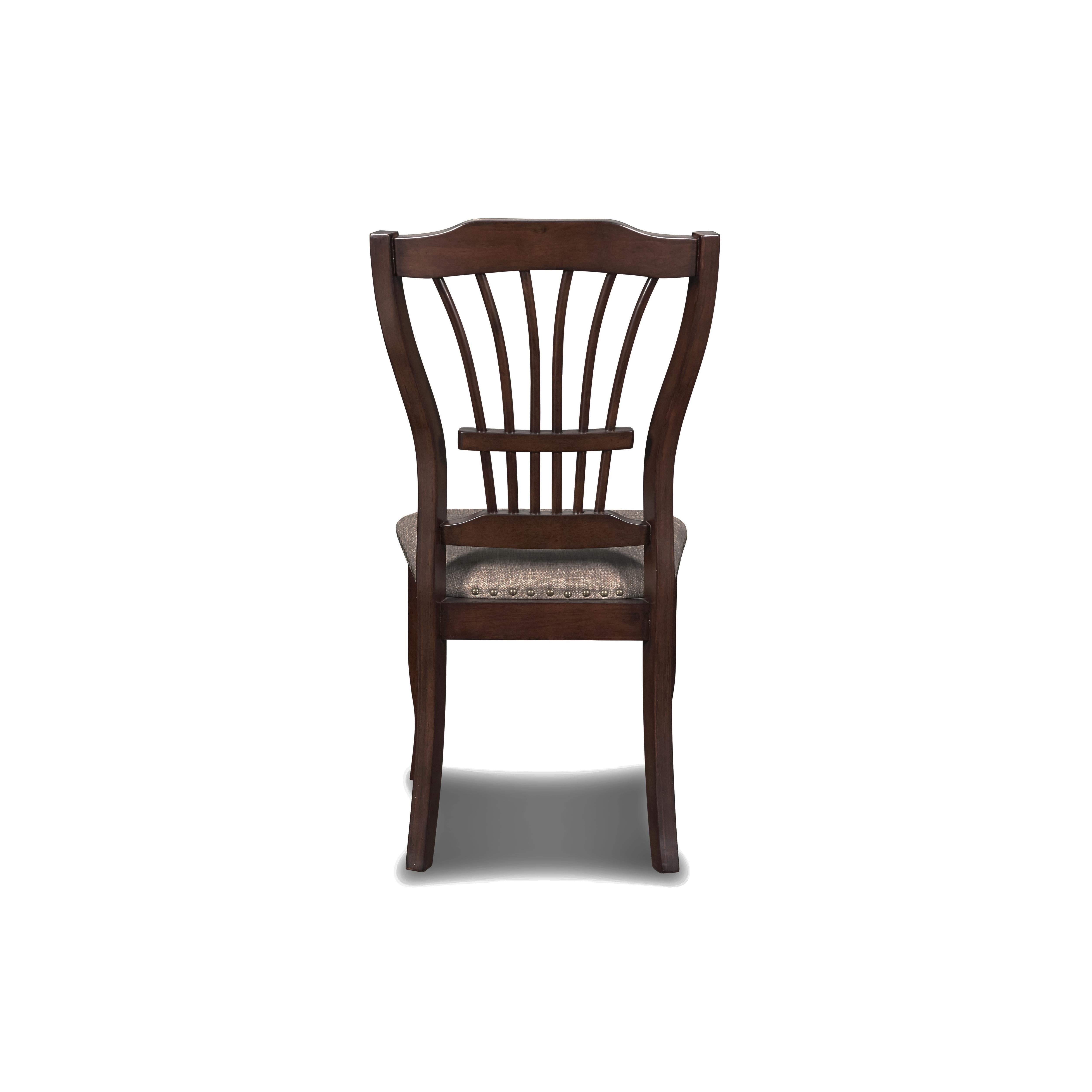 BIXBY DINING CHAIR (2 PER CARTON)-ESPRESSO - Ideal Furniture (Fresno,CA)
