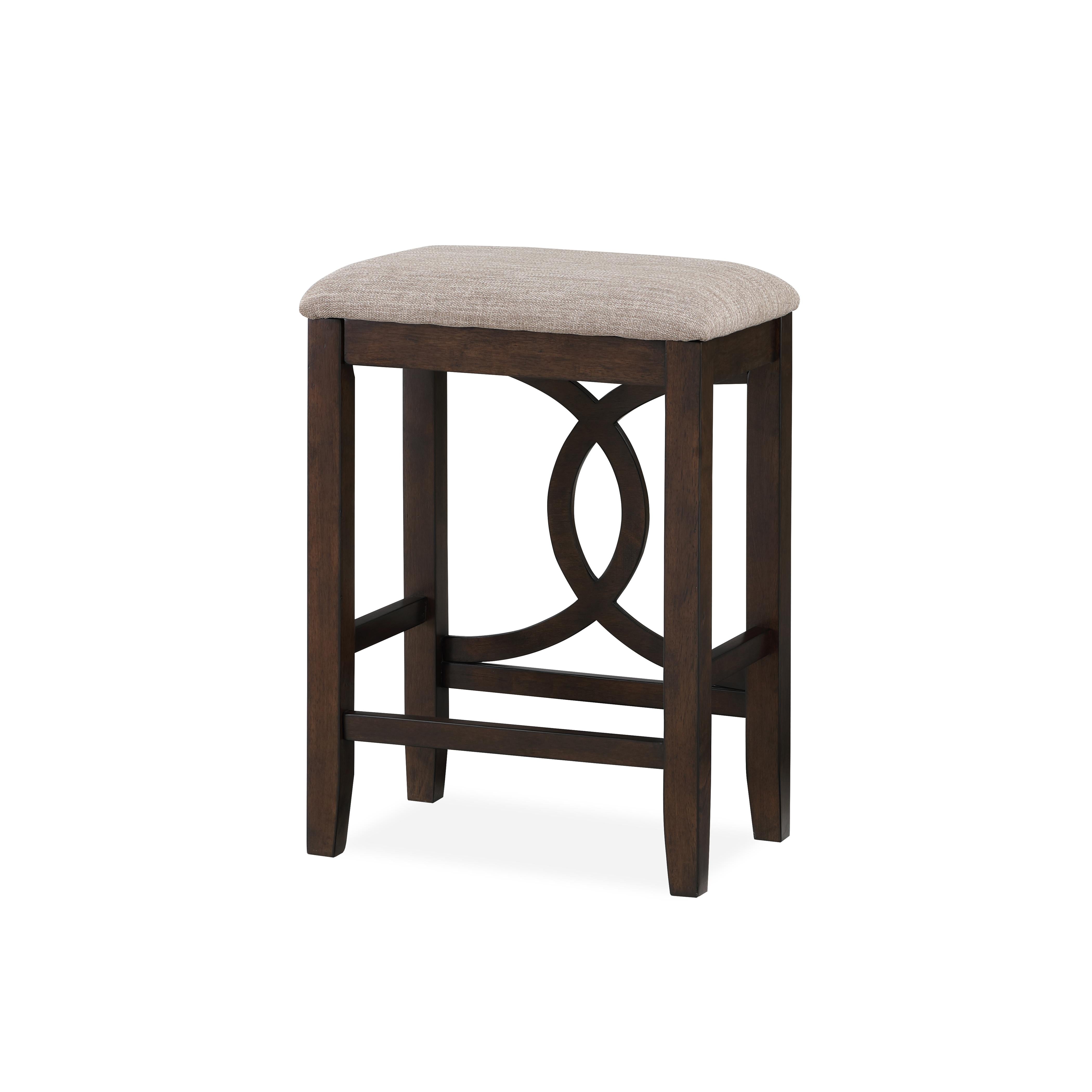 BELLA COUNTER TABLE & 2 STOOLS-CHERRY - Ideal Furniture (Fresno,CA)