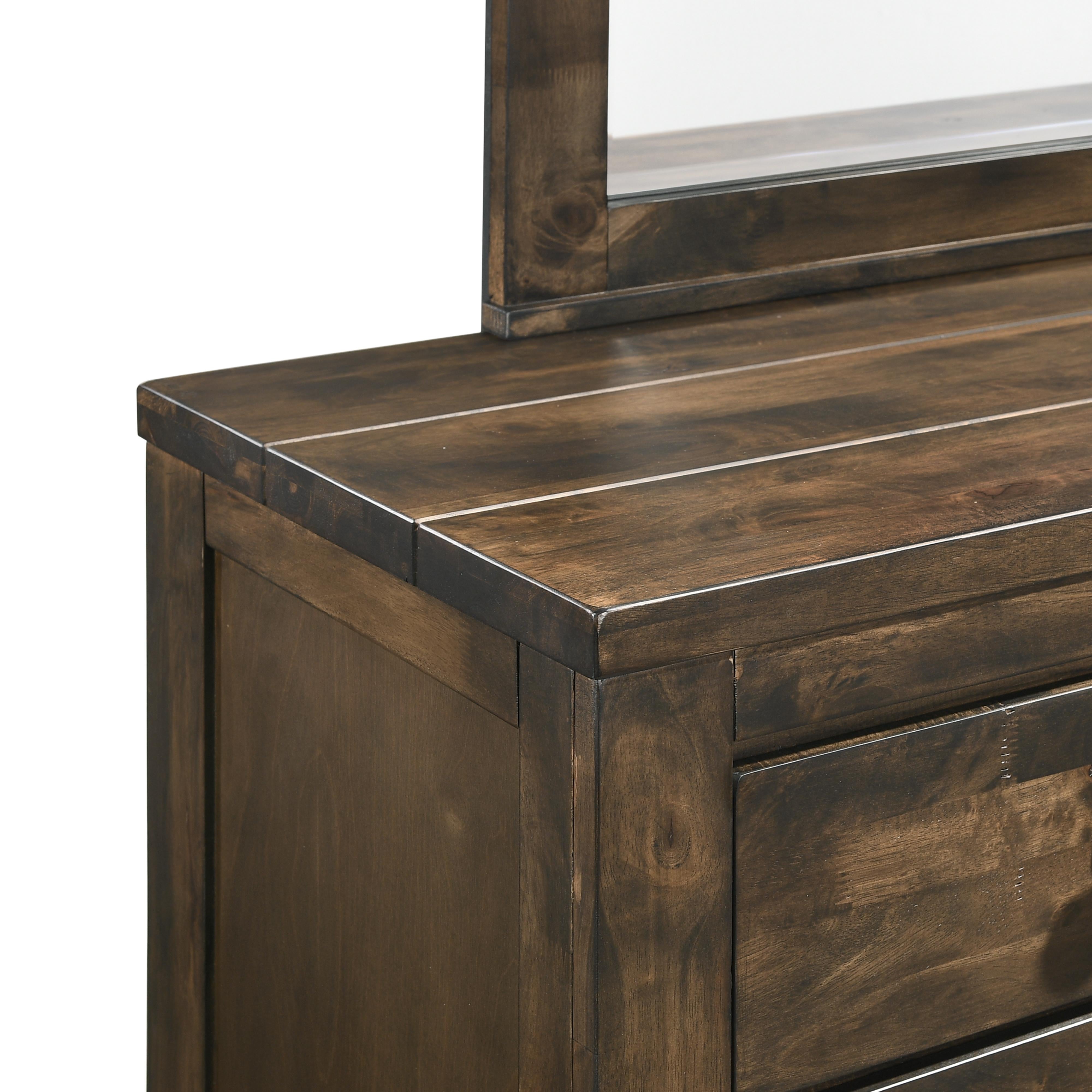 BLUE RIDGE MIRROR-RUSTIC GRAY - Ideal Furniture (Fresno,CA)