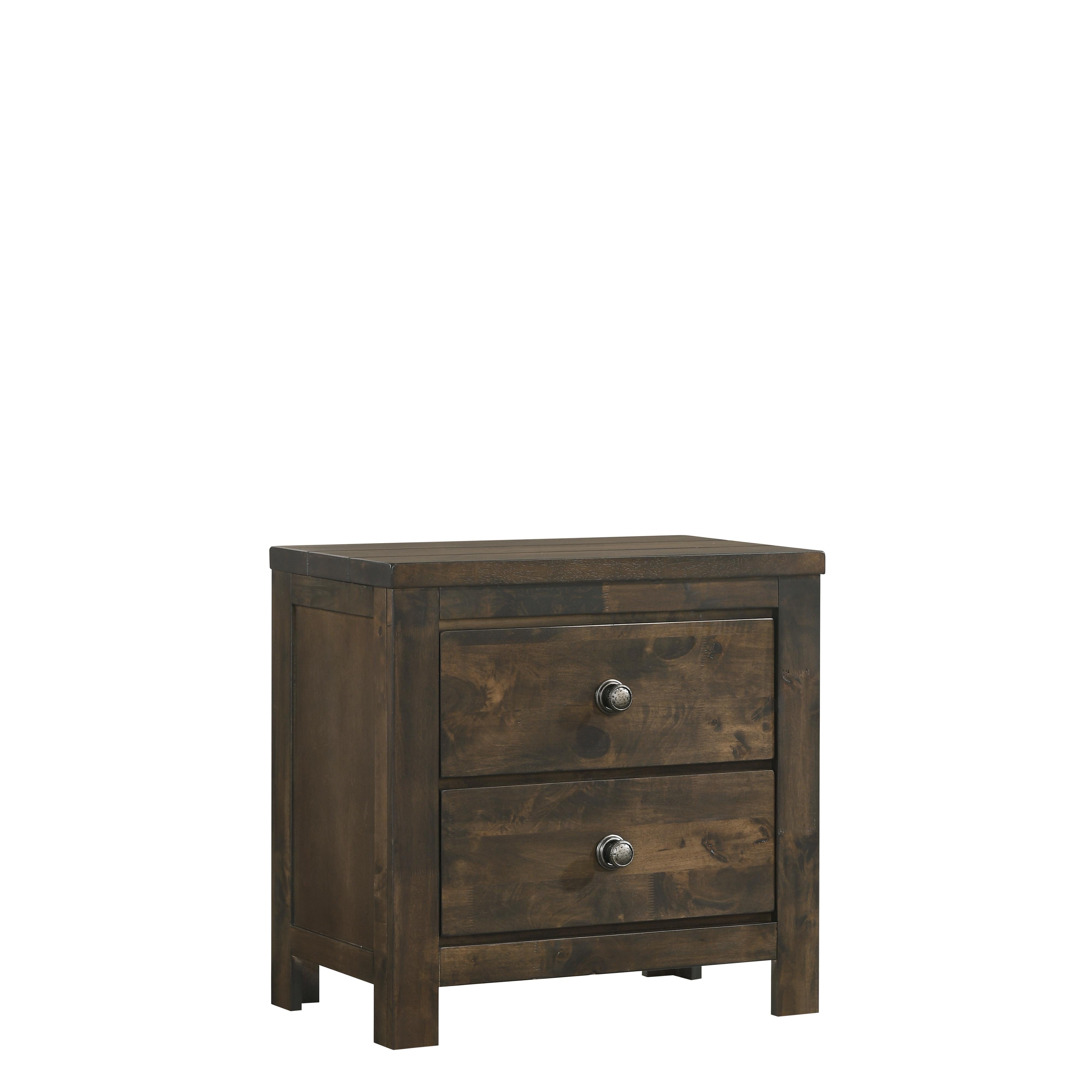 BLUE RIDGE NIGHTSTAND-RUSTIC GRAY - Ideal Furniture (Fresno,CA)