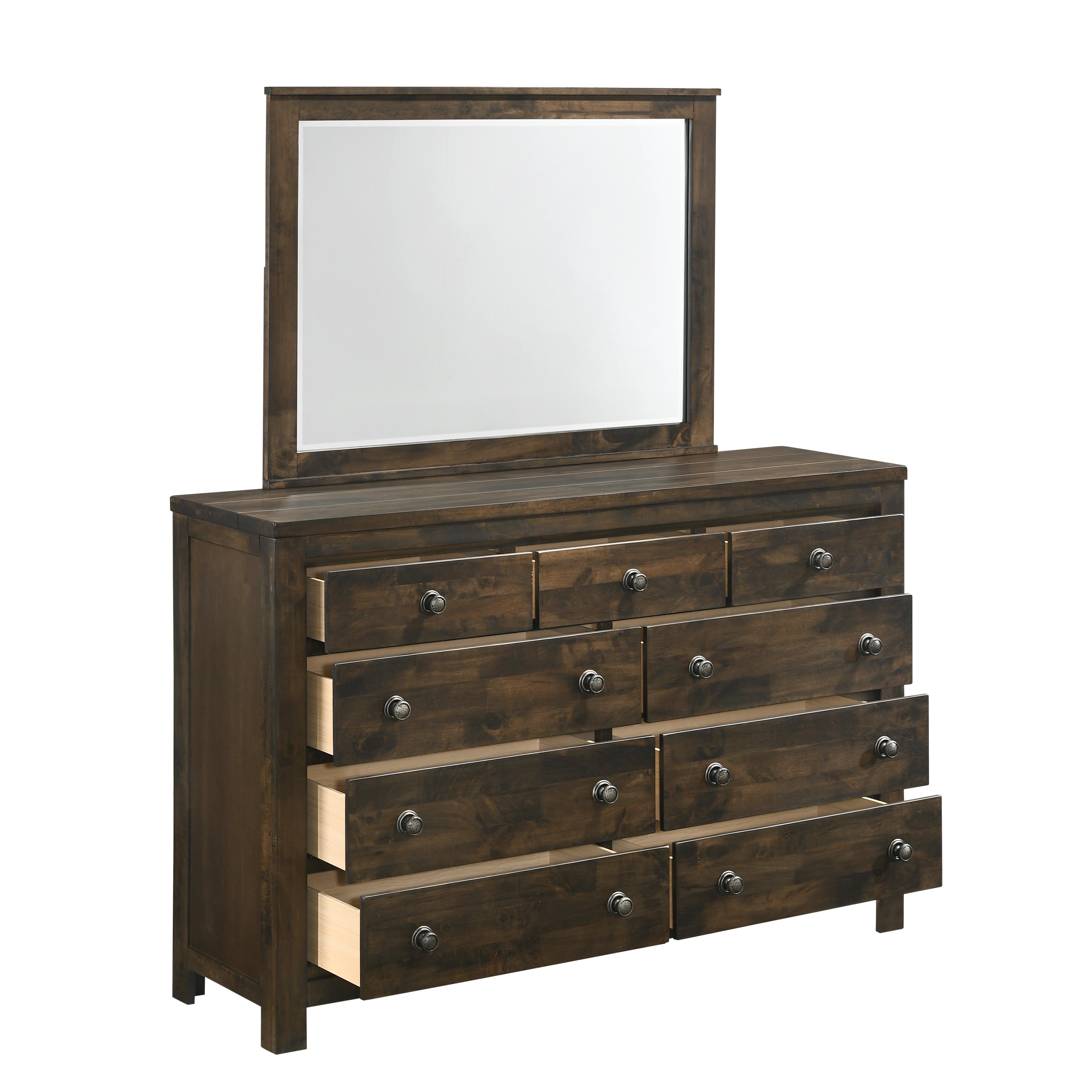 BLUE RIDGE DRESSER-RUSTIC GRAY - Ideal Furniture (Fresno,CA)