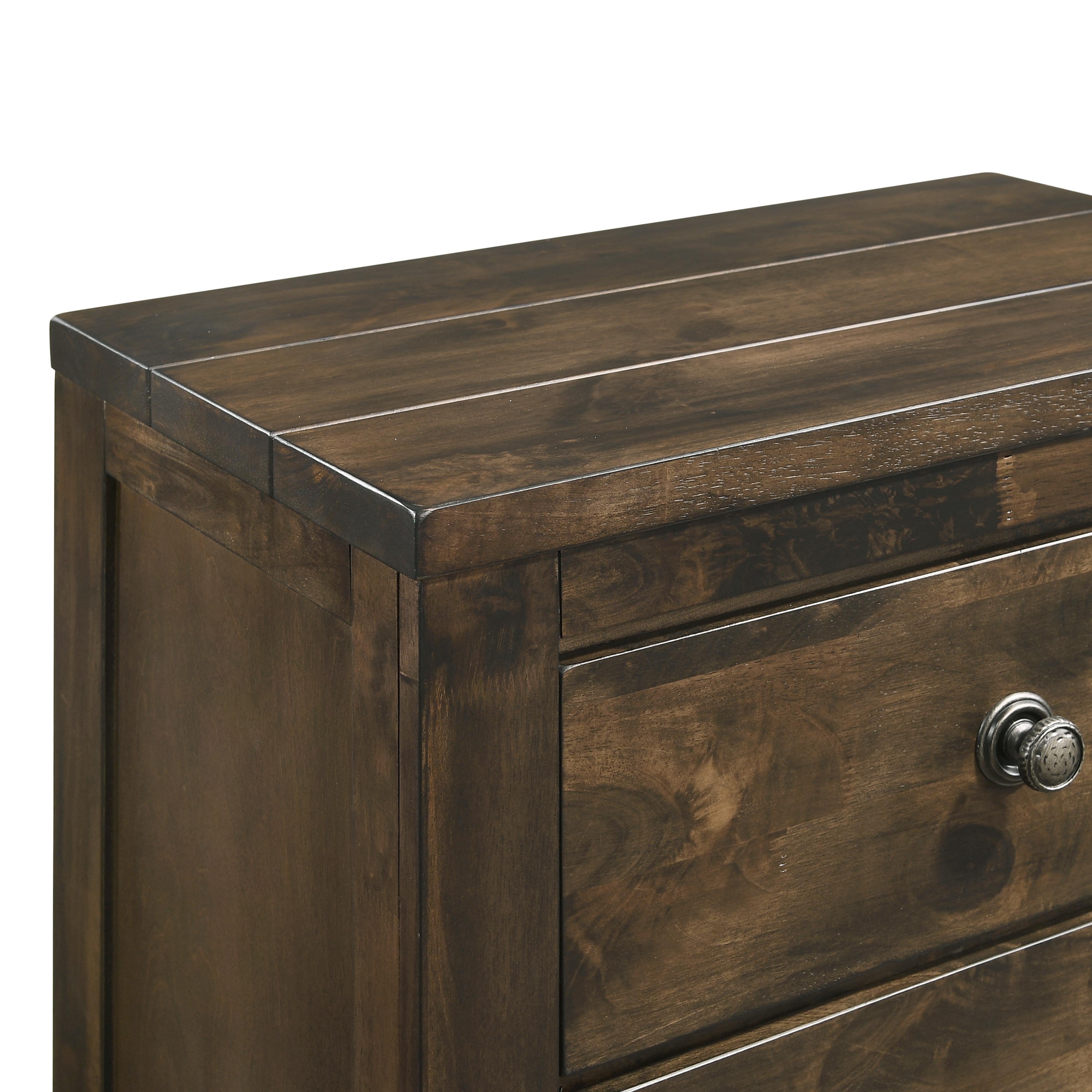 BLUE RIDGE NIGHTSTAND-RUSTIC GRAY - Ideal Furniture (Fresno,CA)