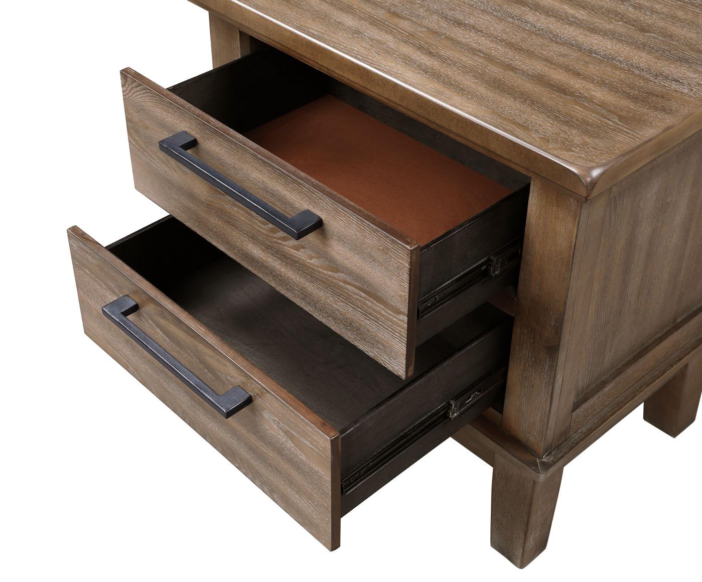 CAGNEY NIGHTSTAND-VINTAGE - Ideal Furniture (Fresno,CA)