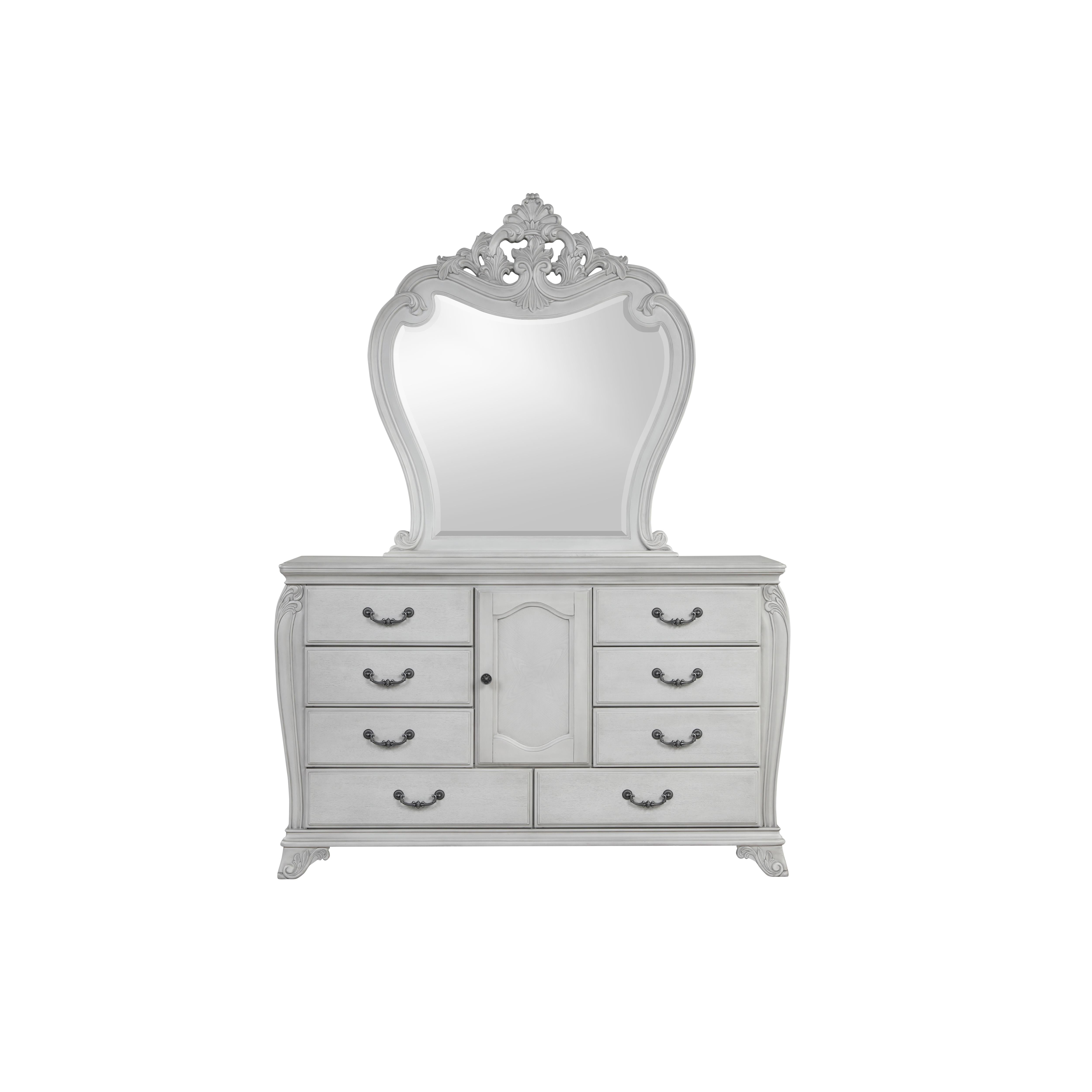 CAMBRIA HILLS MIRROR-MIST GRAY - Ideal Furniture (Fresno,CA)