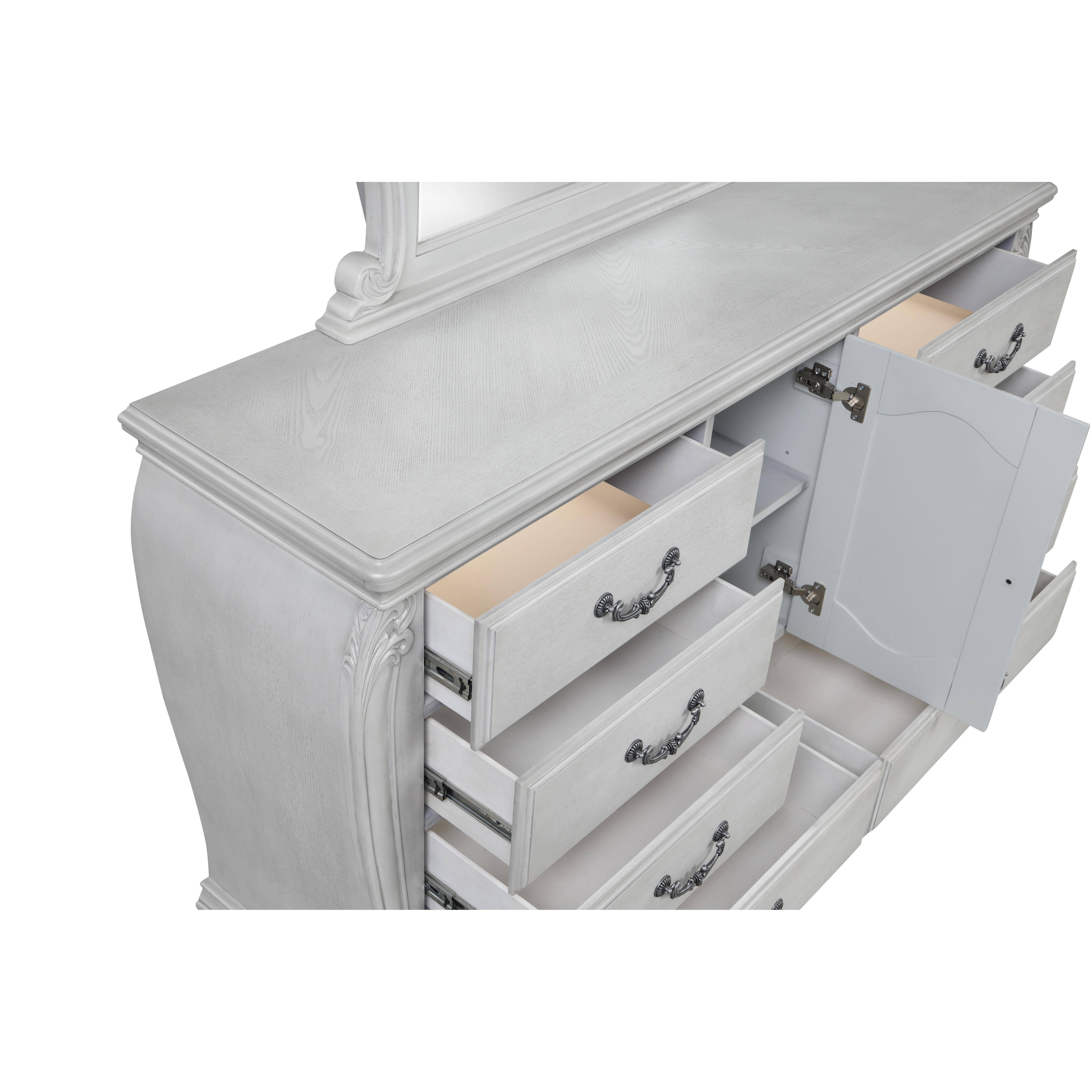 CAMBRIA HILLS DRESSER-MIST GRAY - Ideal Furniture (Fresno,CA)