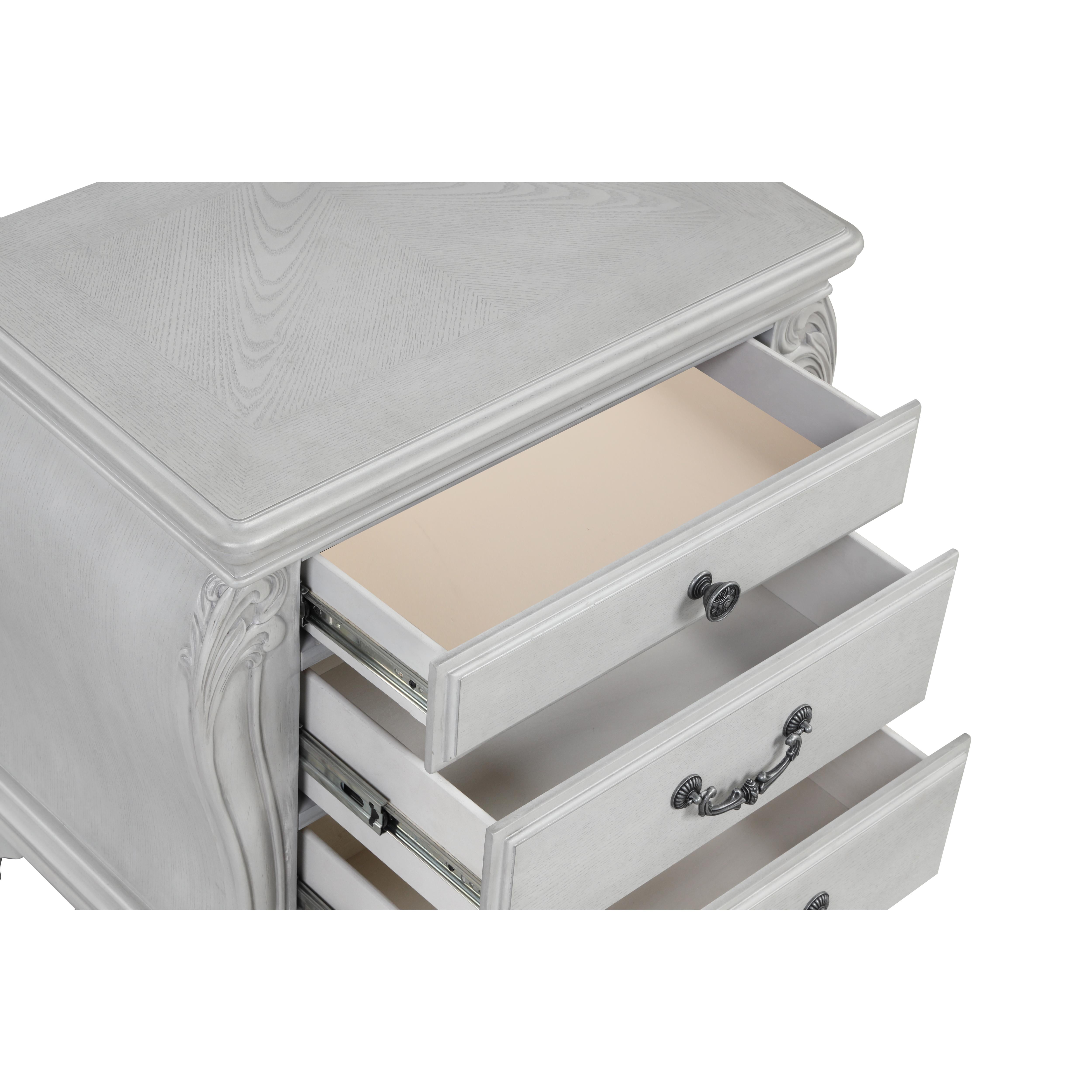 CAMBRIA HILLS NIGHTSTAND-MIST GRAY
