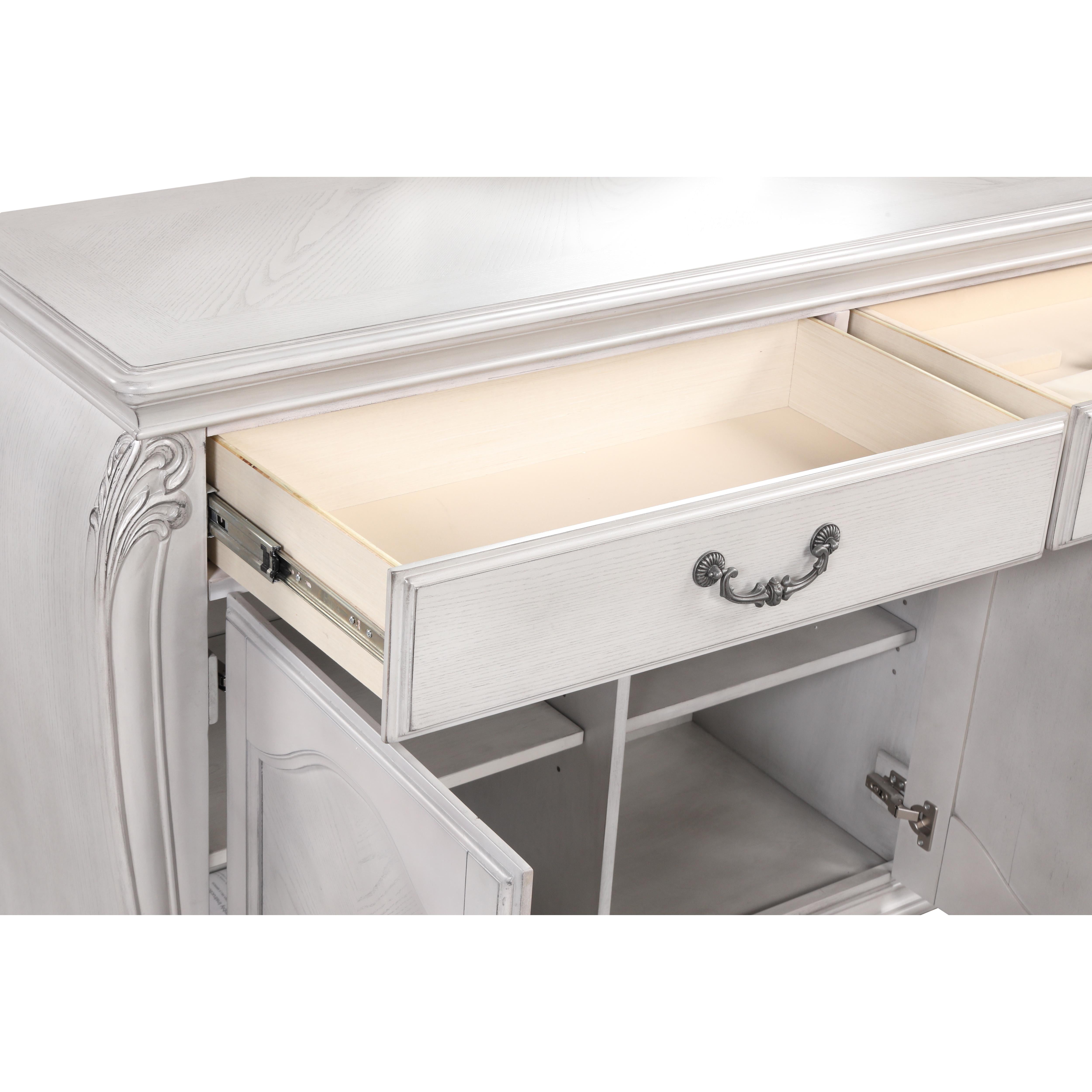 CAMBRIA HILLS SERVER-MIST GRAY - Ideal Furniture (Fresno,CA)