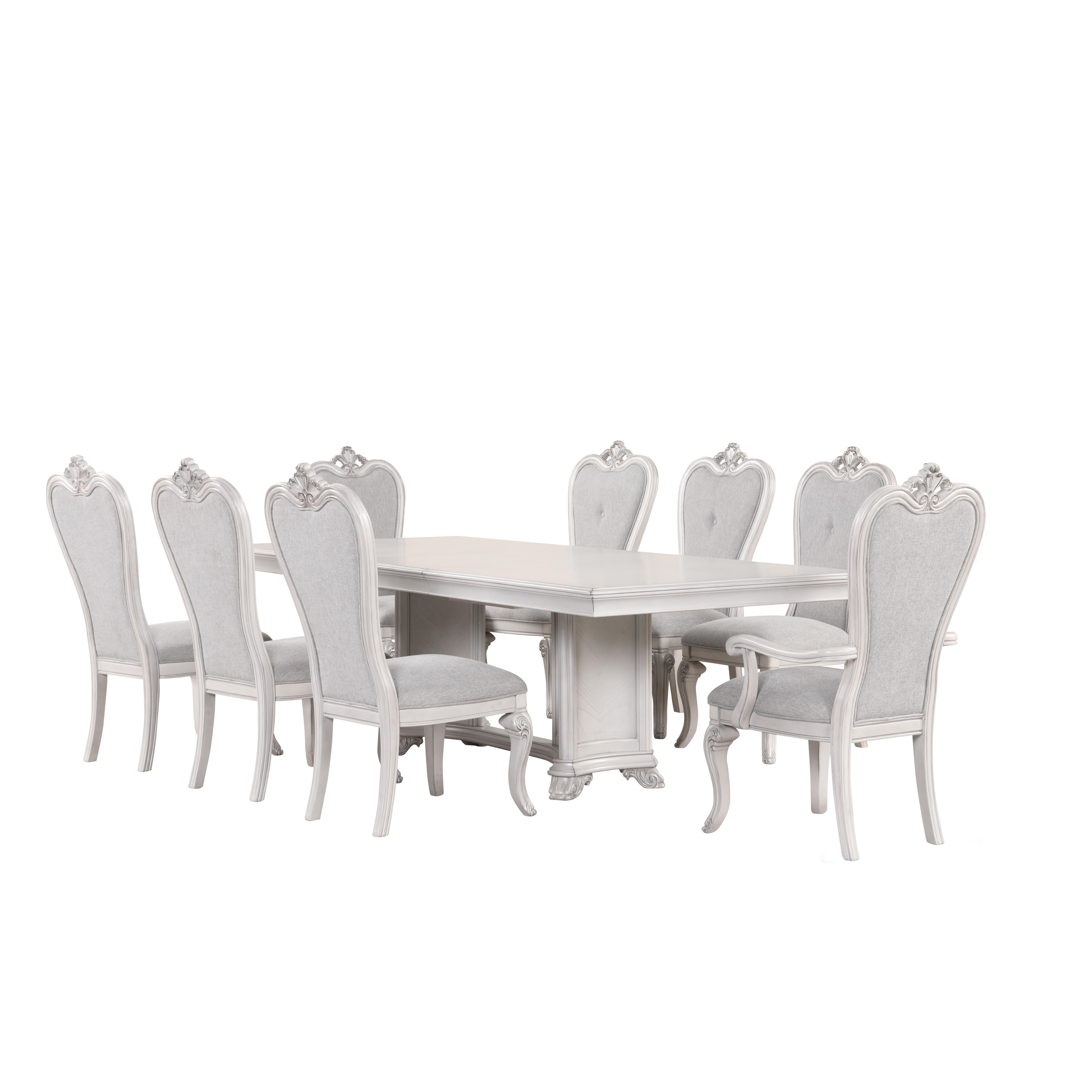 CAMBRIA HILLS SIDE CHAIR-MIST GRAY (2 PER CARTON) - Ideal Furniture (Fresno,CA)