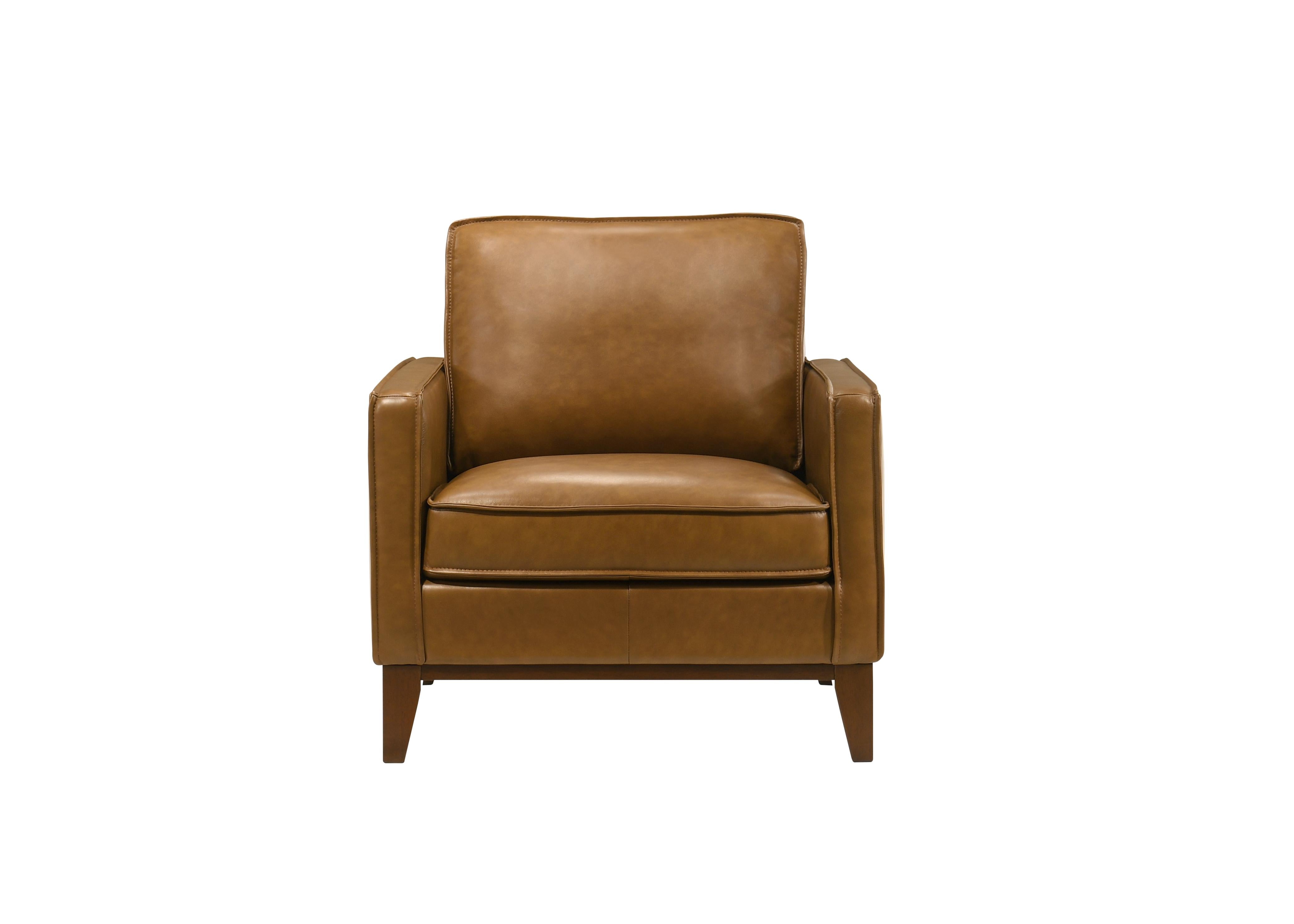 CASPAR CHAIR-CARAMEL - Ideal Furniture (Fresno,CA)