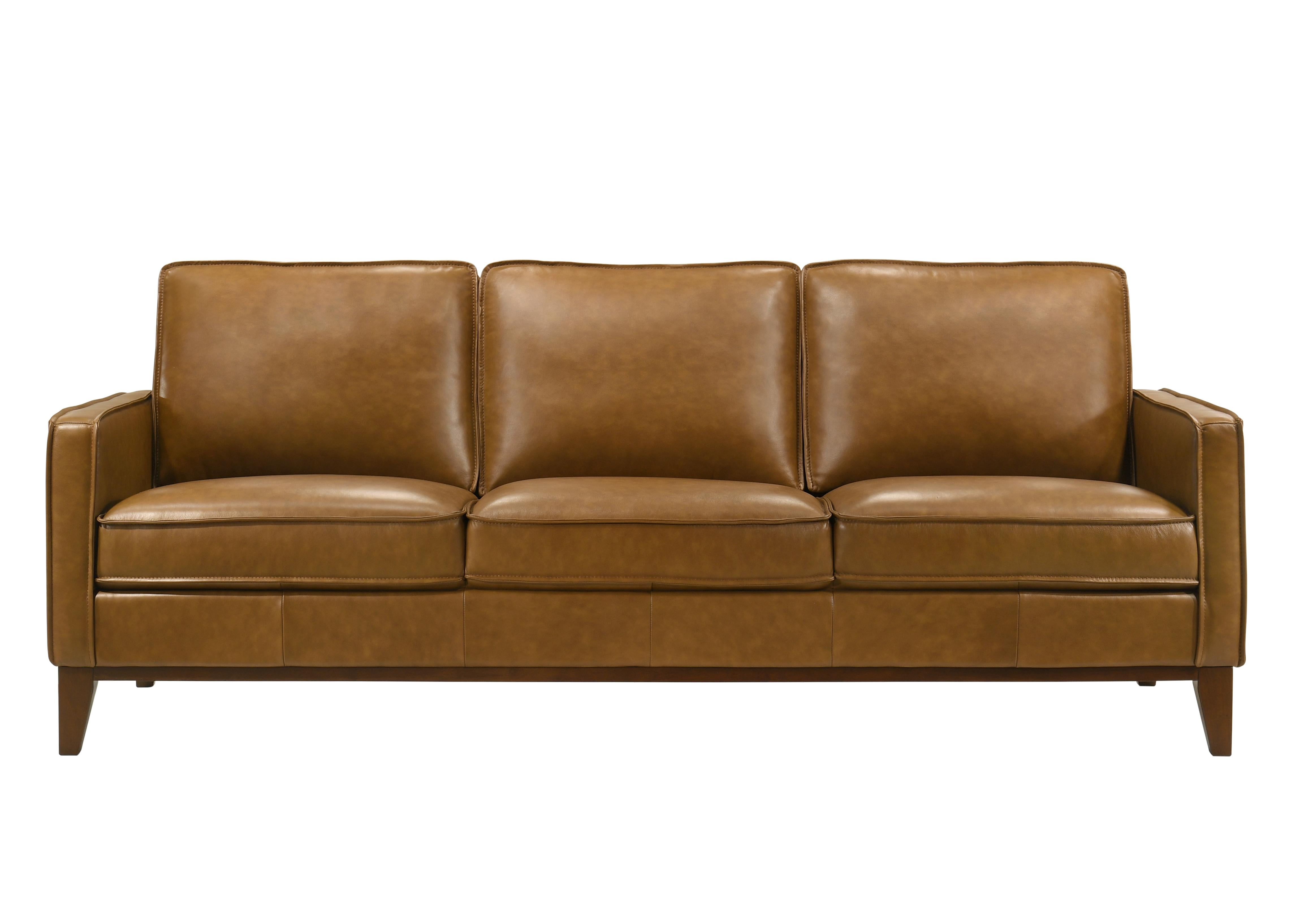CASPAR SOFA-CARAMEL - Ideal Furniture (Fresno,CA)
