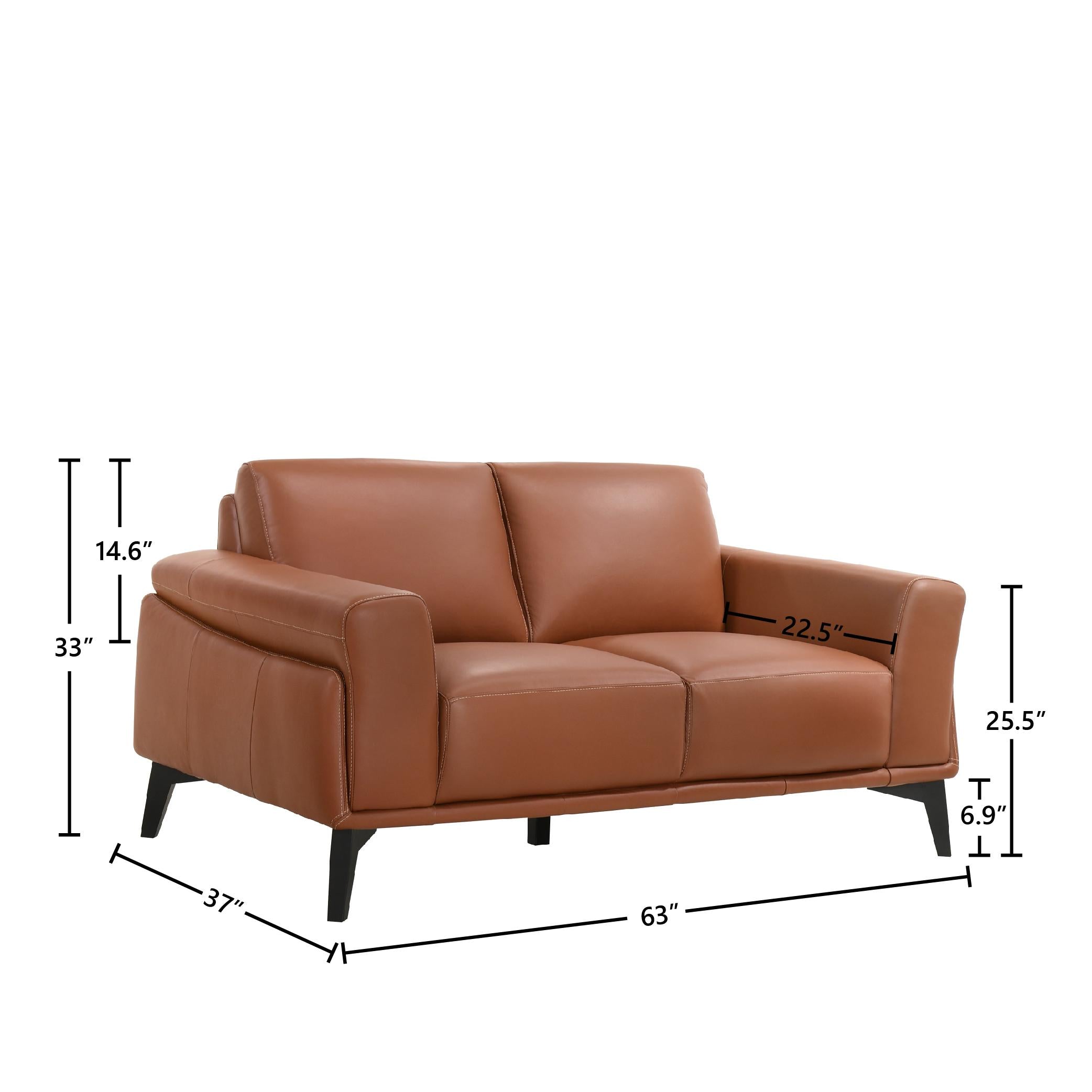 COMO LOVESEAT-TERRACOTTA - Ideal Furniture (Fresno,CA)