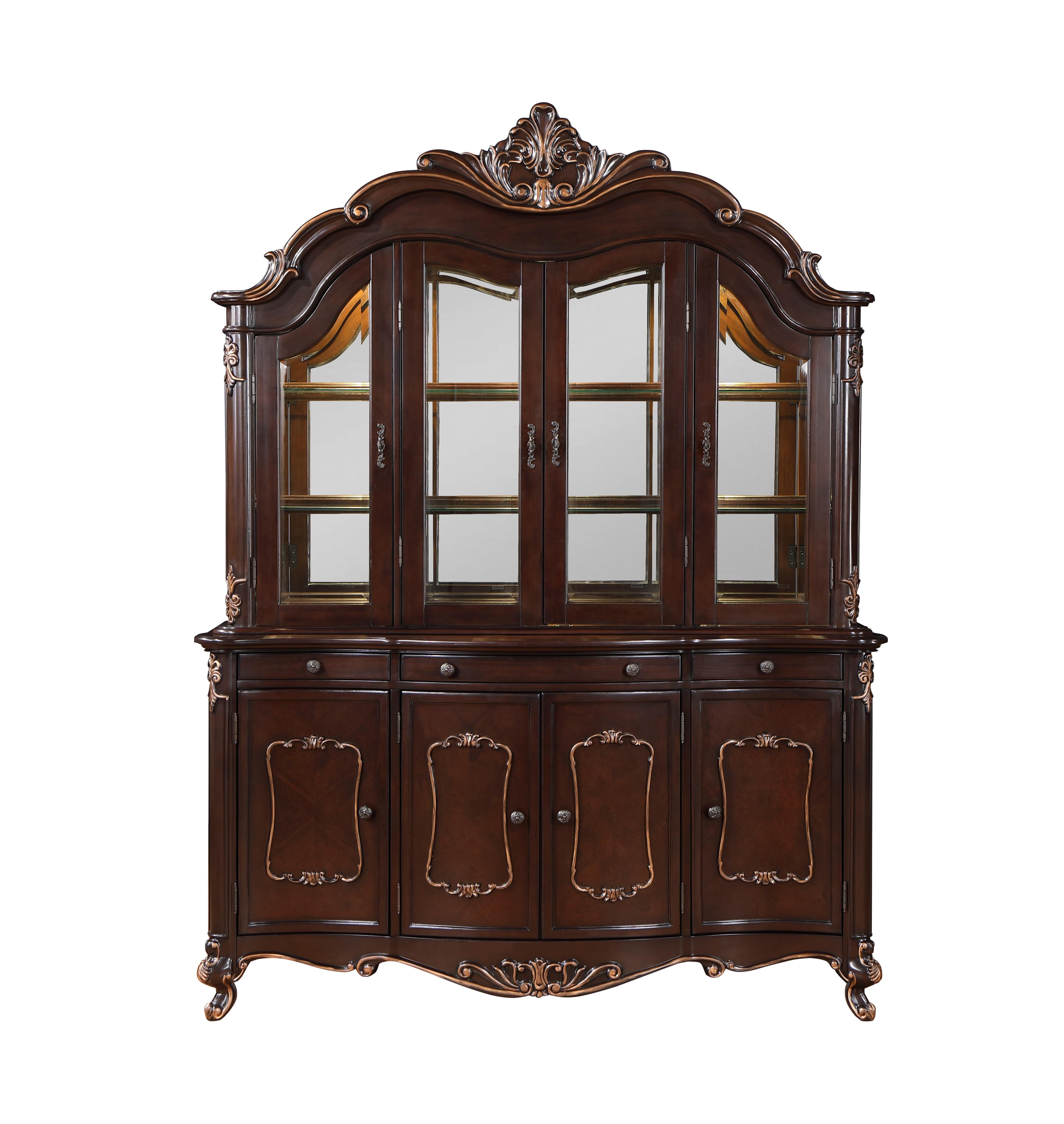 CONSTANTINE CHINA BUFFET-CHERRY - Ideal Furniture (Fresno,CA)