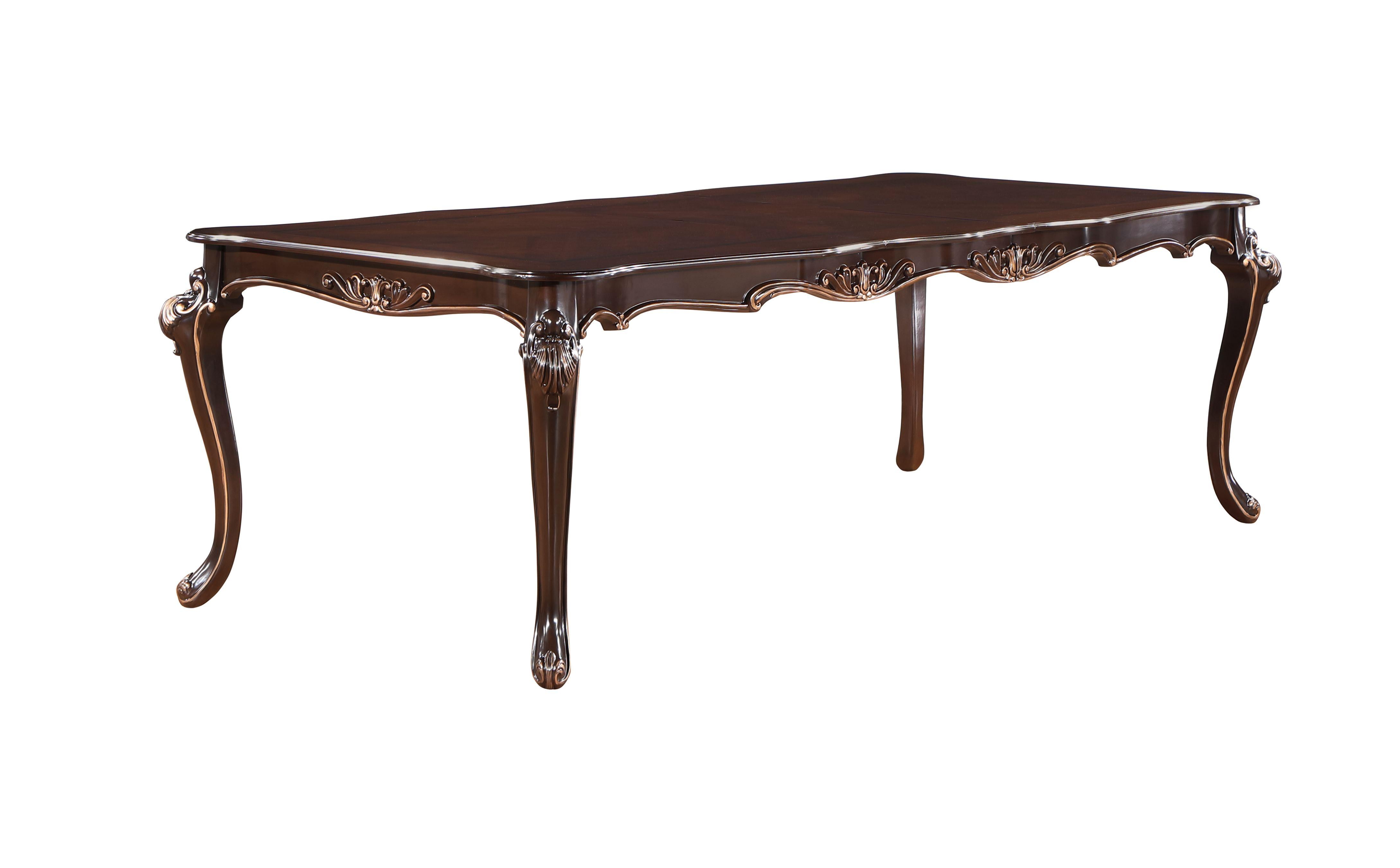 CONSTANTINE DINING TABLE-CHERRY - Ideal Furniture (Fresno,CA)