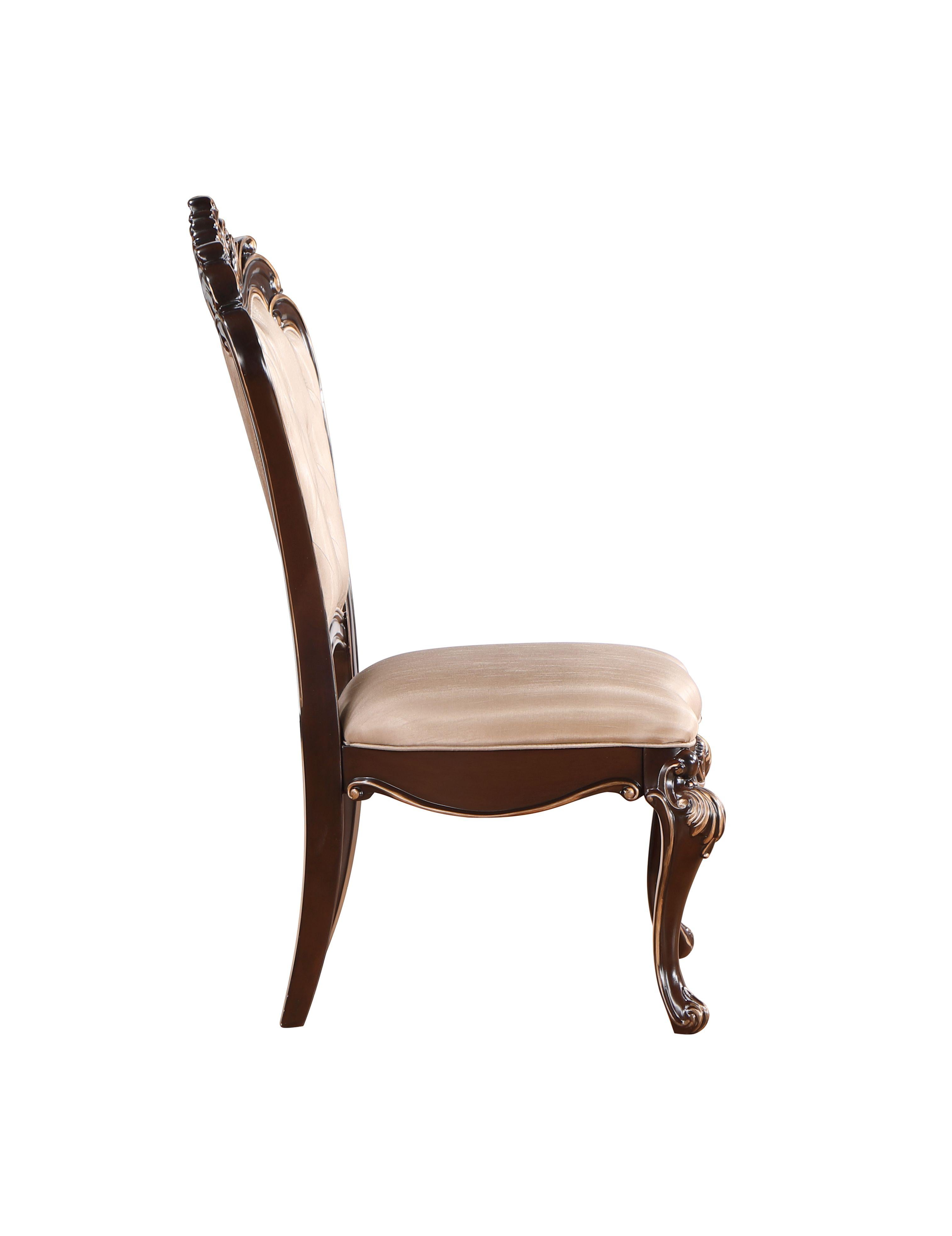 CONSTANTINE SIDE CHAIR-CHERRY (2 PER CARTON) - Ideal Furniture (Fresno,CA)