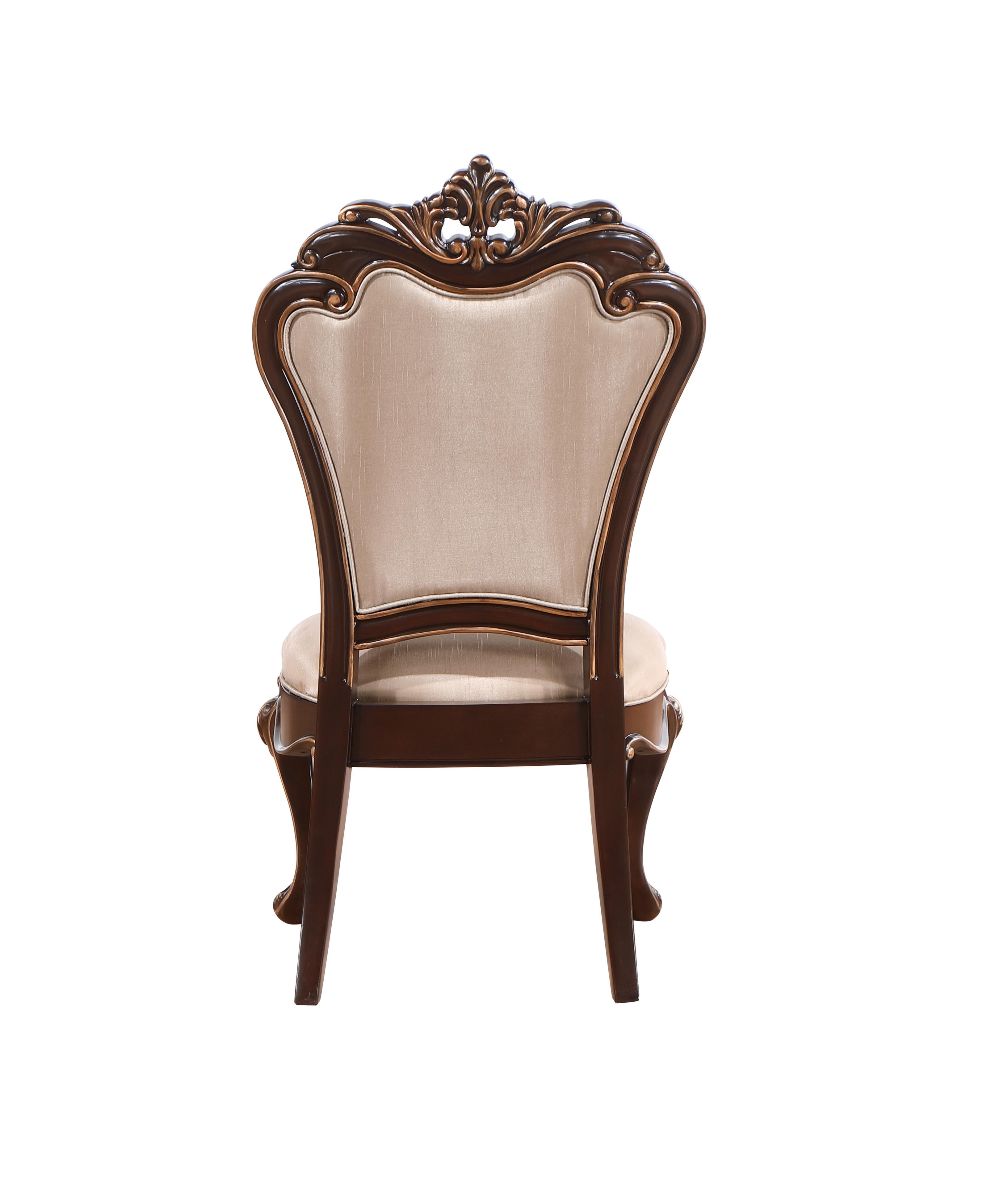 CONSTANTINE SIDE CHAIR-CHERRY (2 PER CARTON) - Ideal Furniture (Fresno,CA)