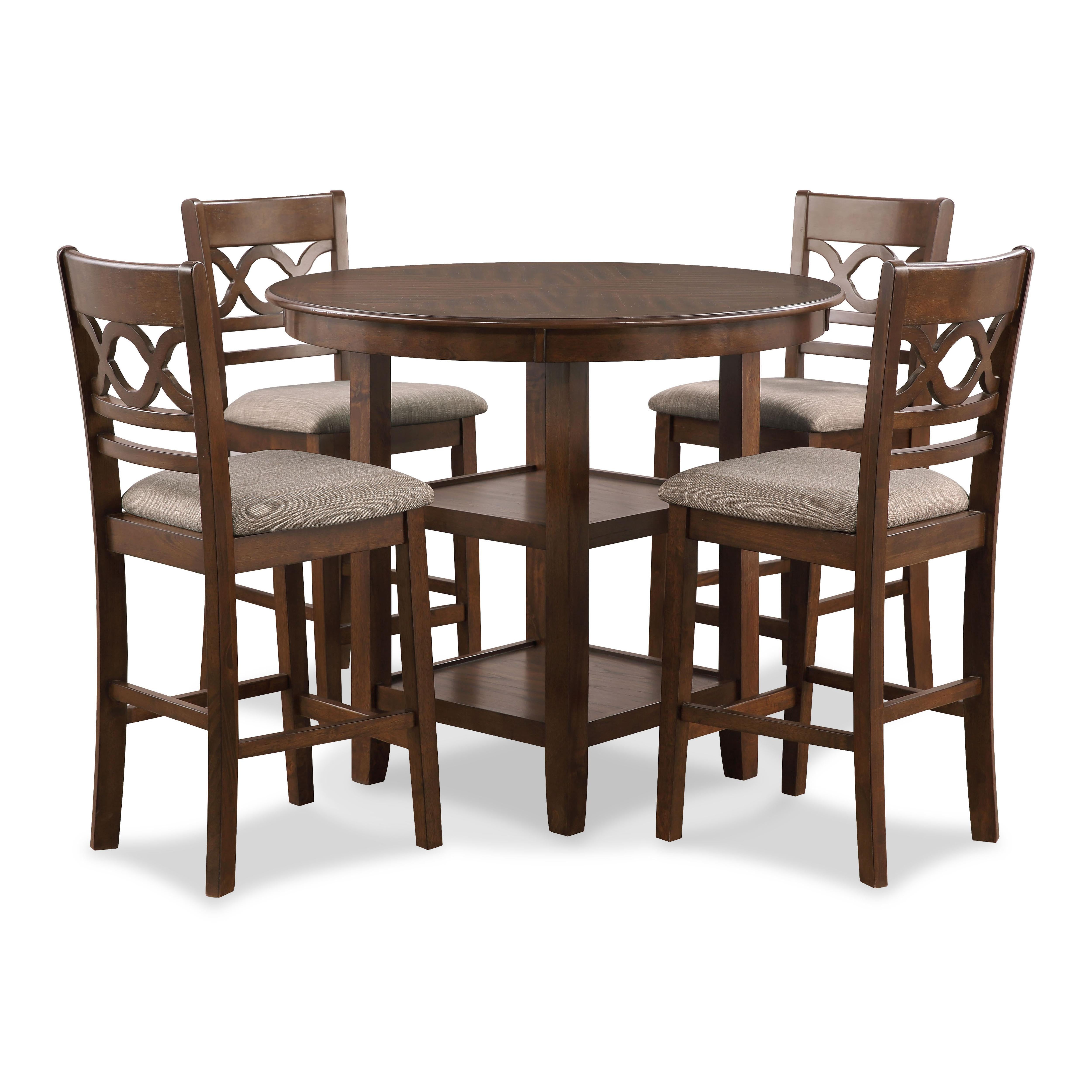 CORI COUNTER 5 PC SET-CHERRY - Ideal Furniture (Fresno,CA)