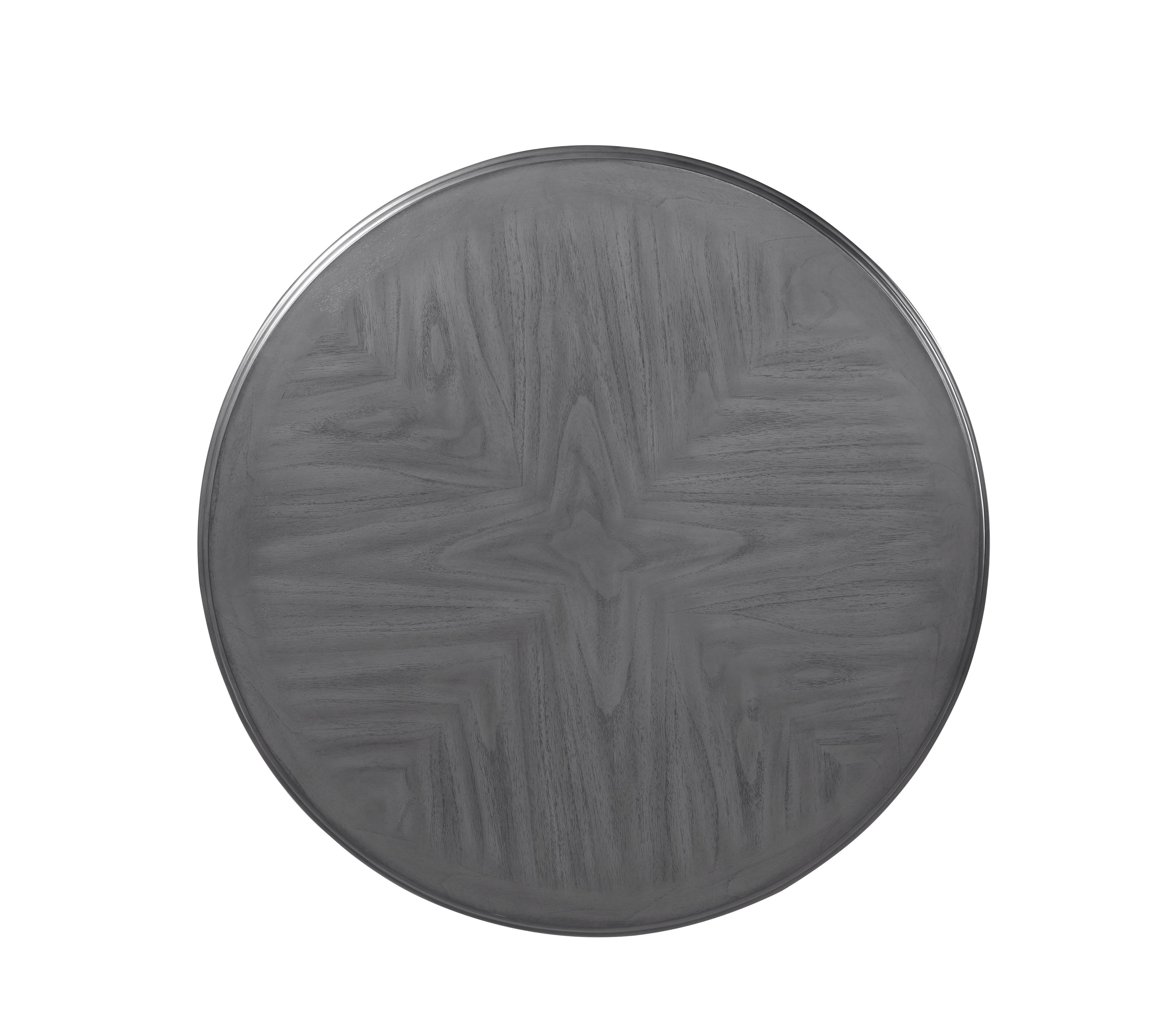 CORI ROUND DINING 5 PC SET-GRAY - Ideal Furniture (Fresno,CA)