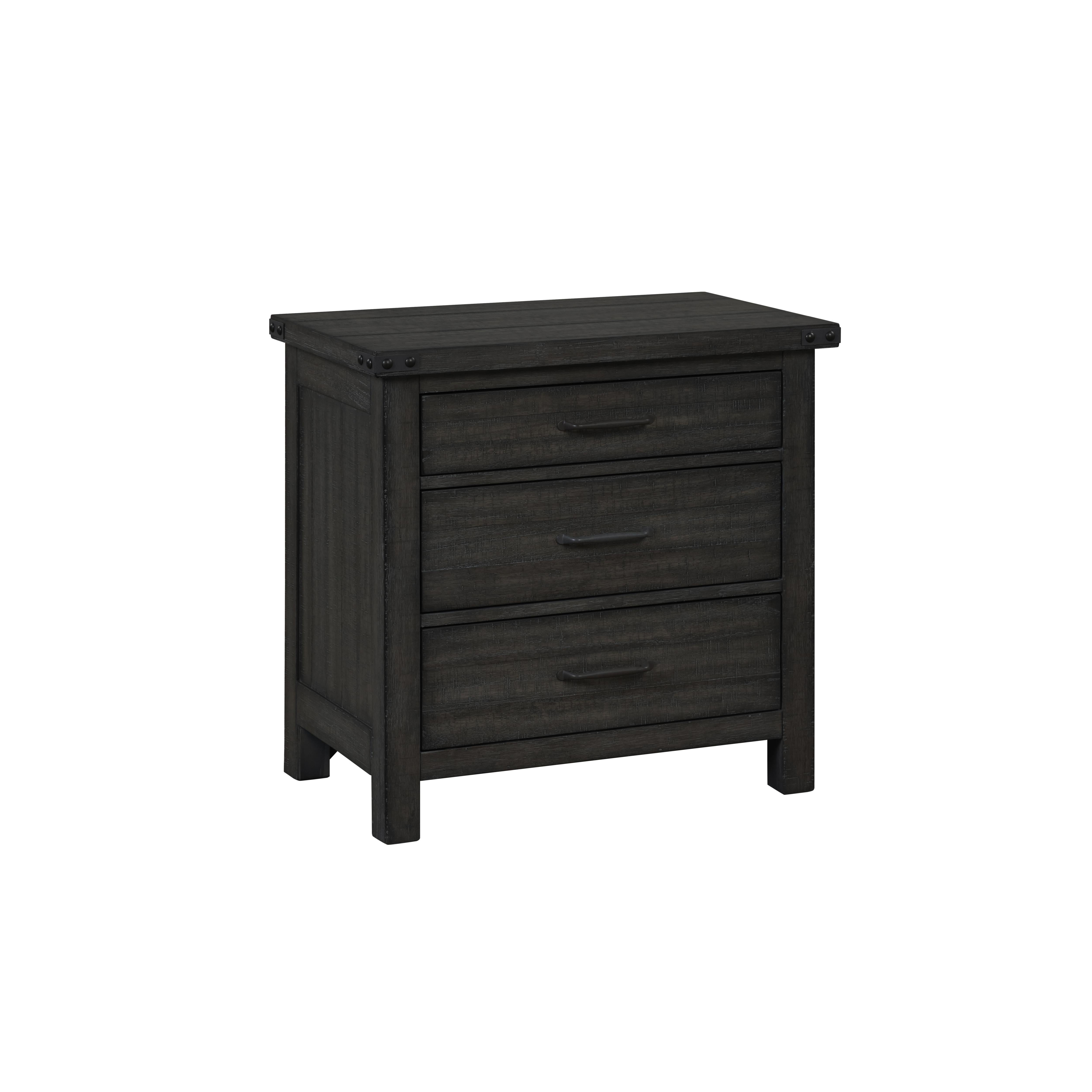 GALLEON NIGHTSTAND-GRAY - Ideal Furniture (Fresno,CA)