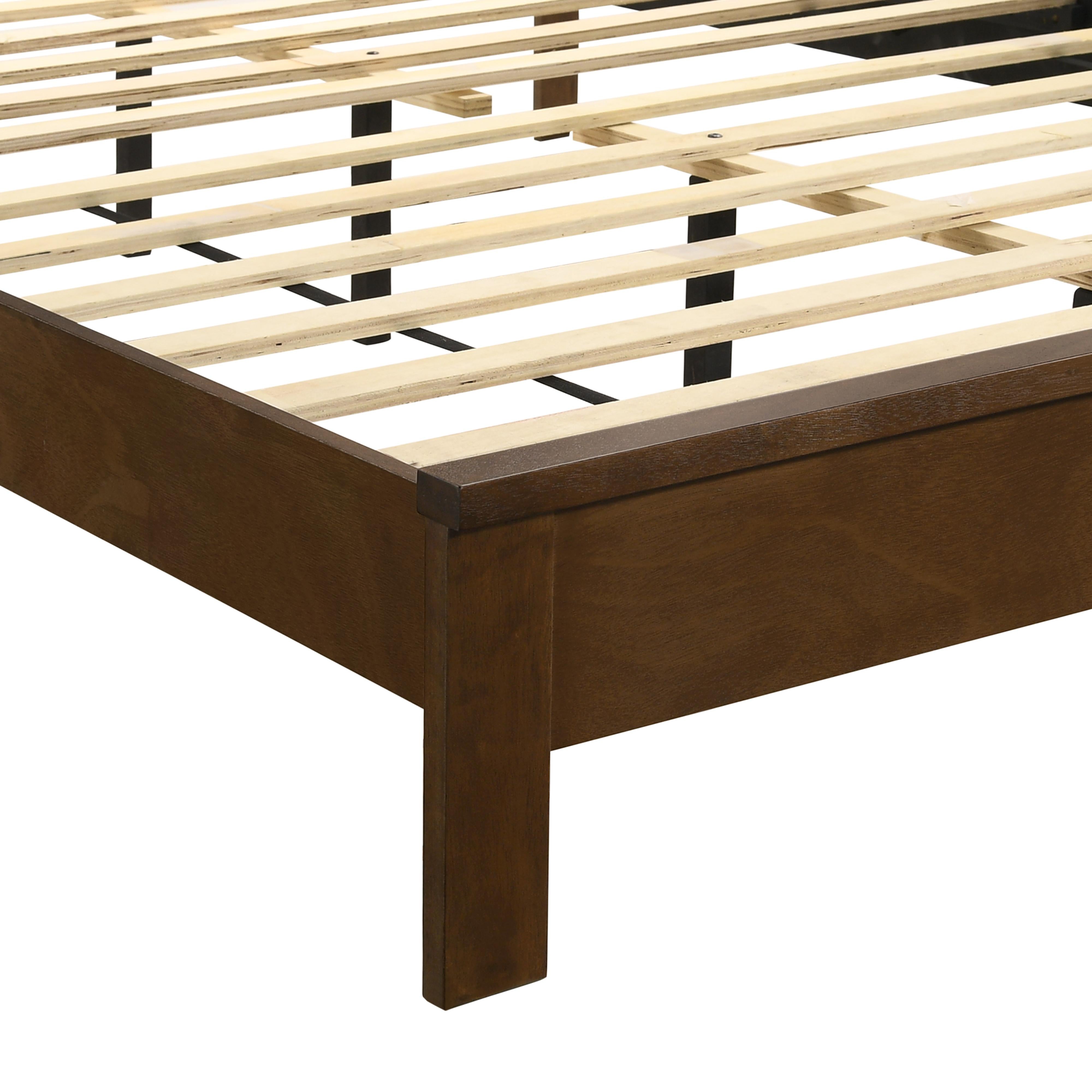 GEMINI 6/6 EK PANEL BED-HB/FB/RAILS-NATURAL - Ideal Furniture (Fresno,CA)