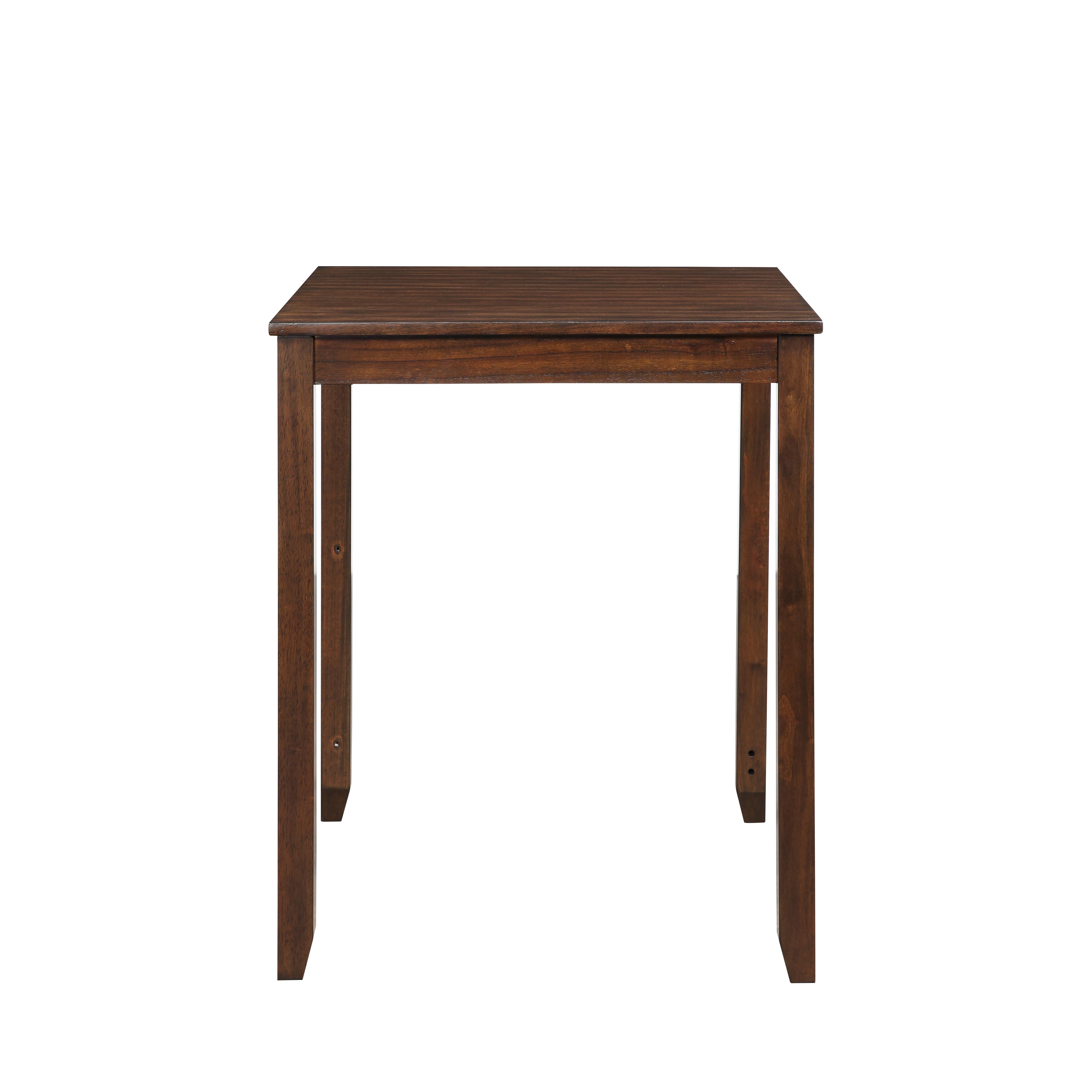 GIA 30" COUNTER TABLE W/2 CHAIRS & STG SHELF-CHERRY