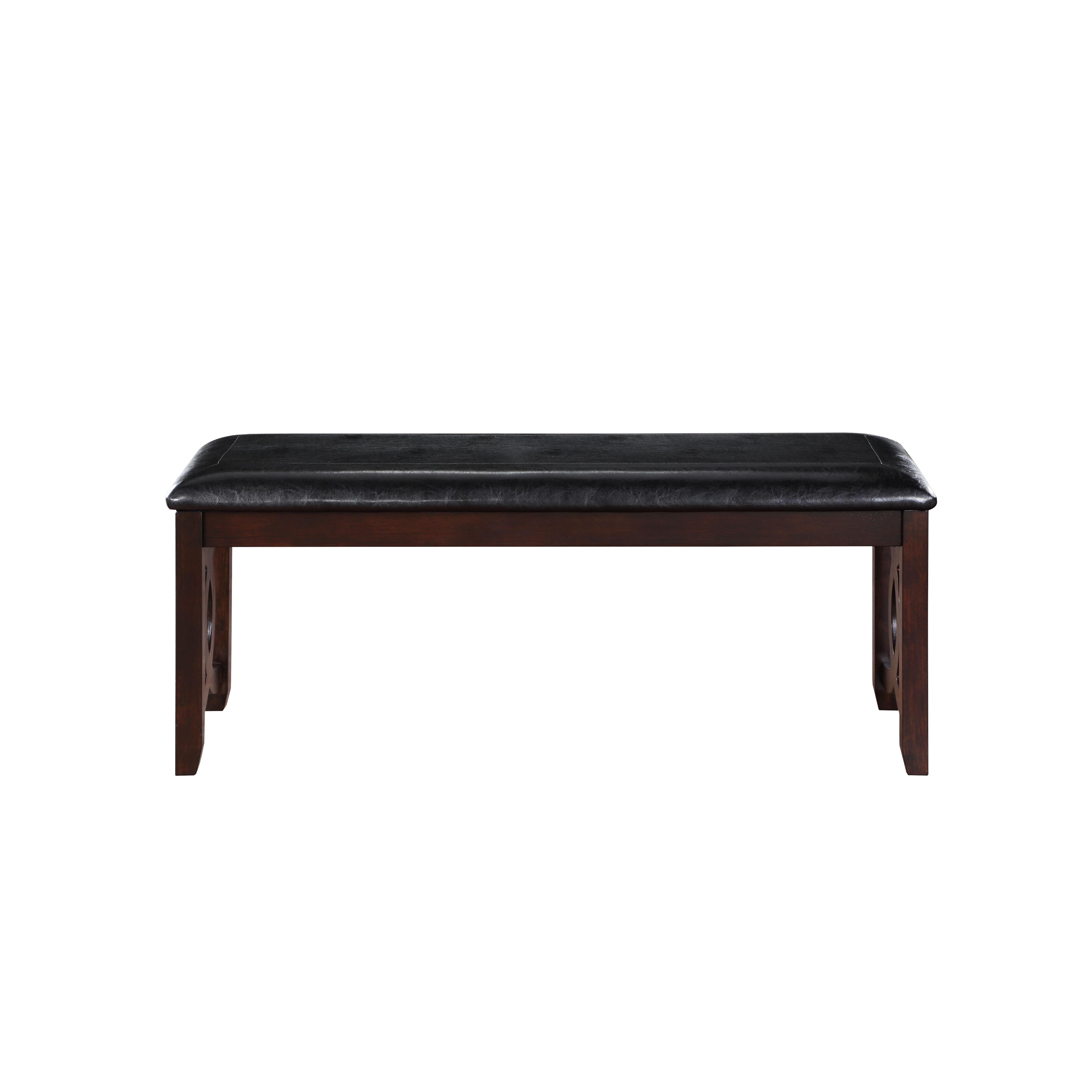 GIA 46" BENCH-EBONY - Ideal Furniture (Fresno,CA)