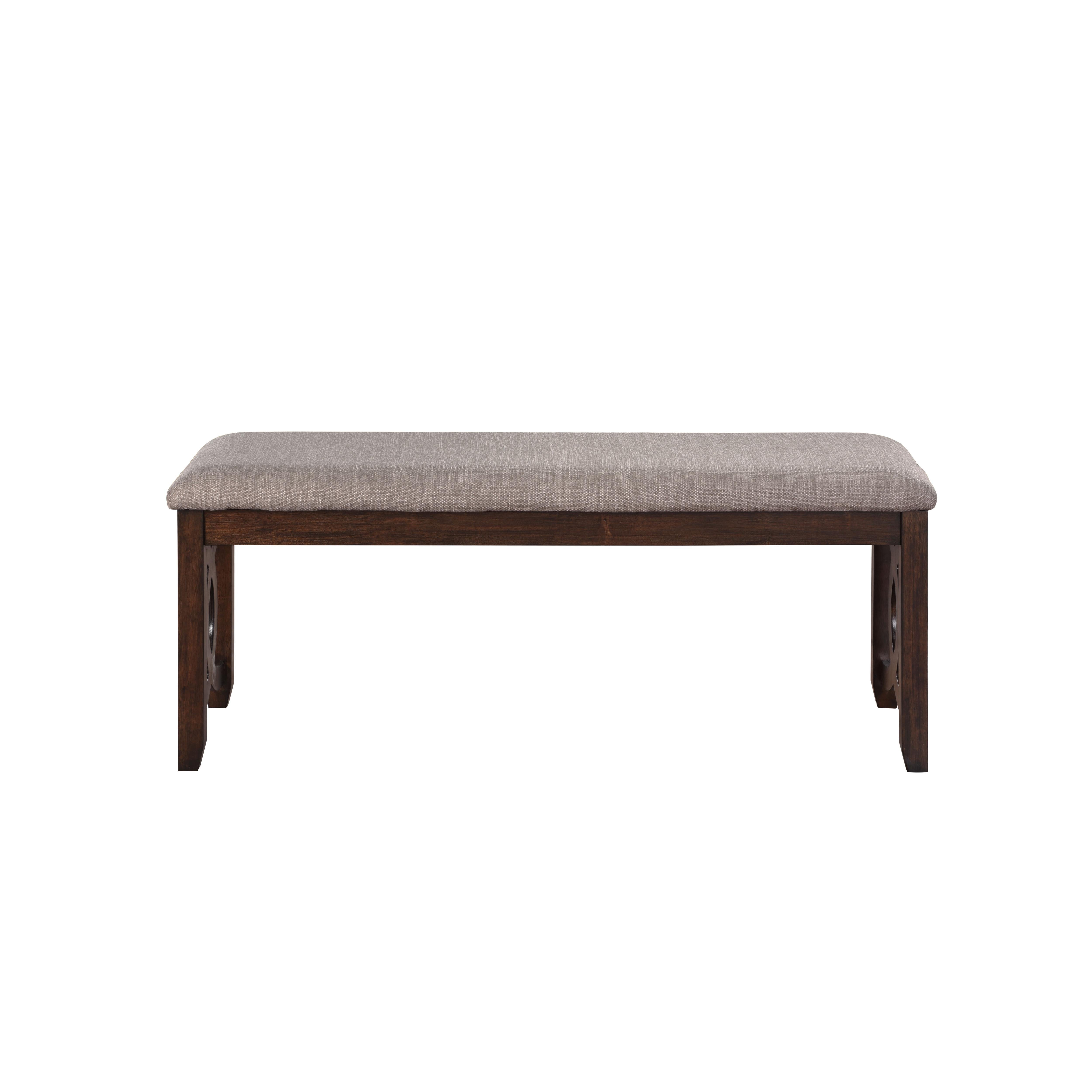 GIA 46" BENCH-CHERRY - Ideal Furniture (Fresno,CA)