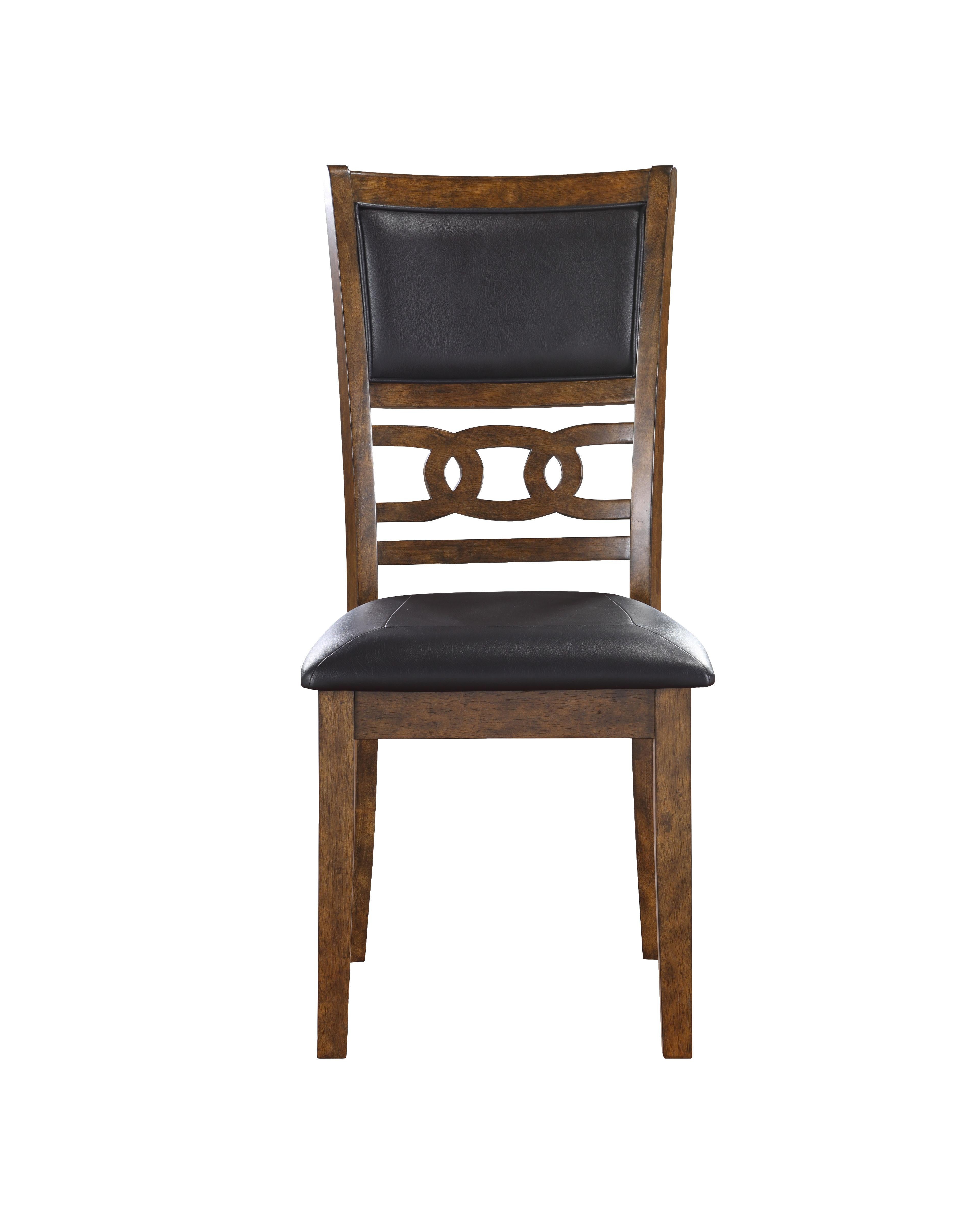 GIA DINING CHAIRS (2/CTN)-BROWN - Ideal Furniture (Fresno,CA)