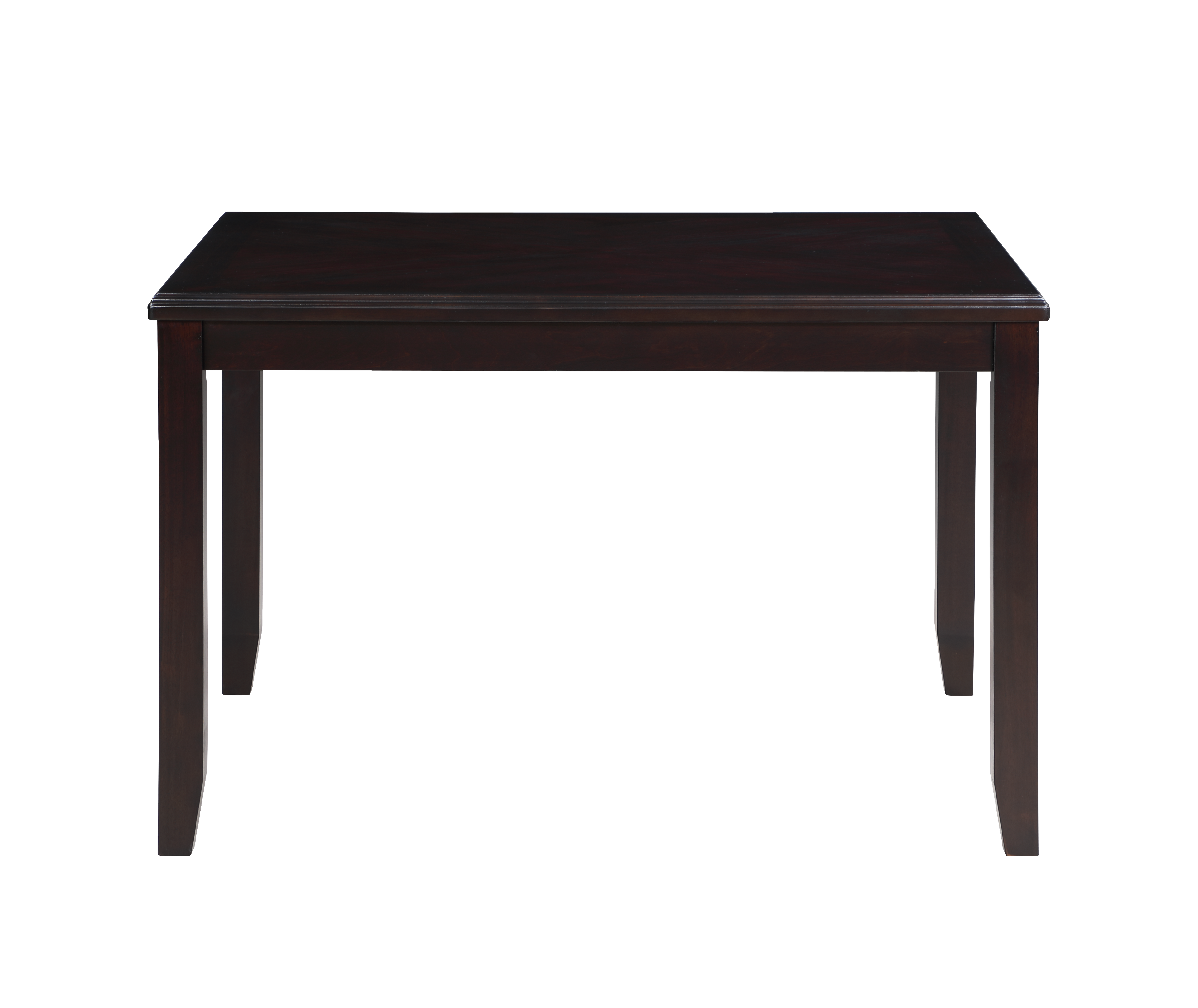 GIA 5PC 48" RECT. DINING TABLE & 4 CHAIRS-EBONY