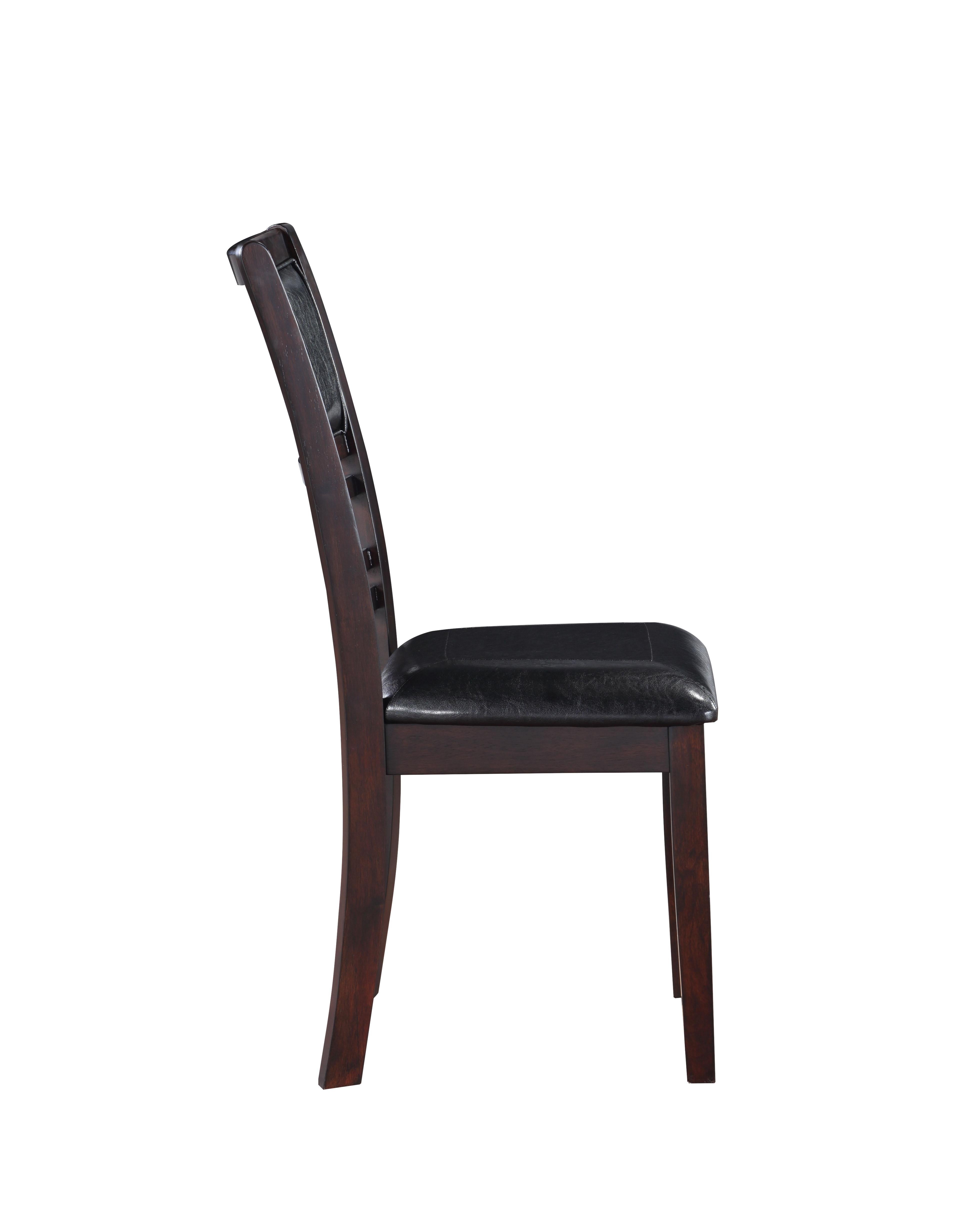 GIA DINING CHAIRS (2/CTN)-EBONY - Ideal Furniture (Fresno,CA)