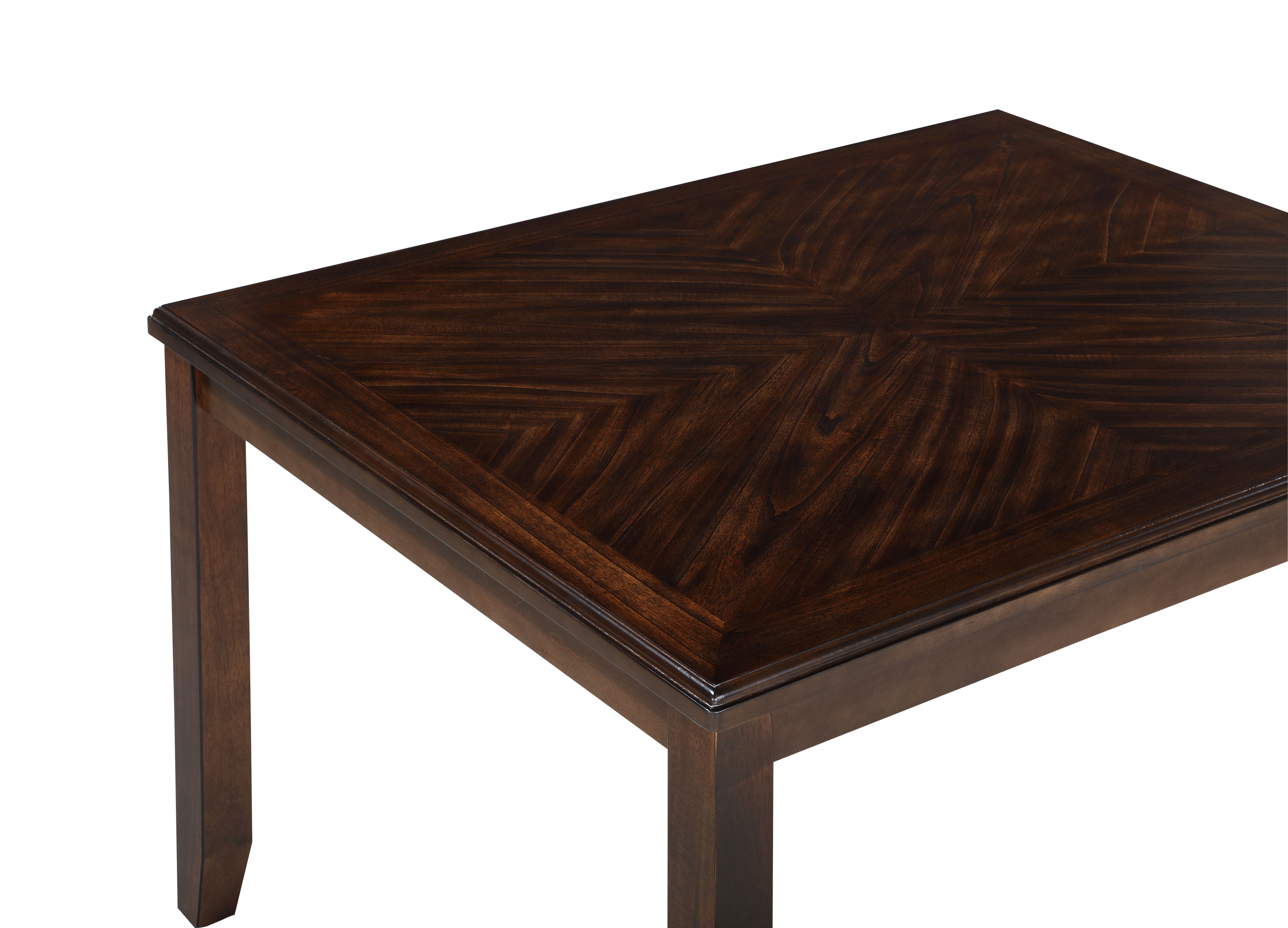GIA 5PC 48" RECT. DINING TABLE & 4 CHAIRS-CHERRY - Ideal Furniture (Fresno,CA)