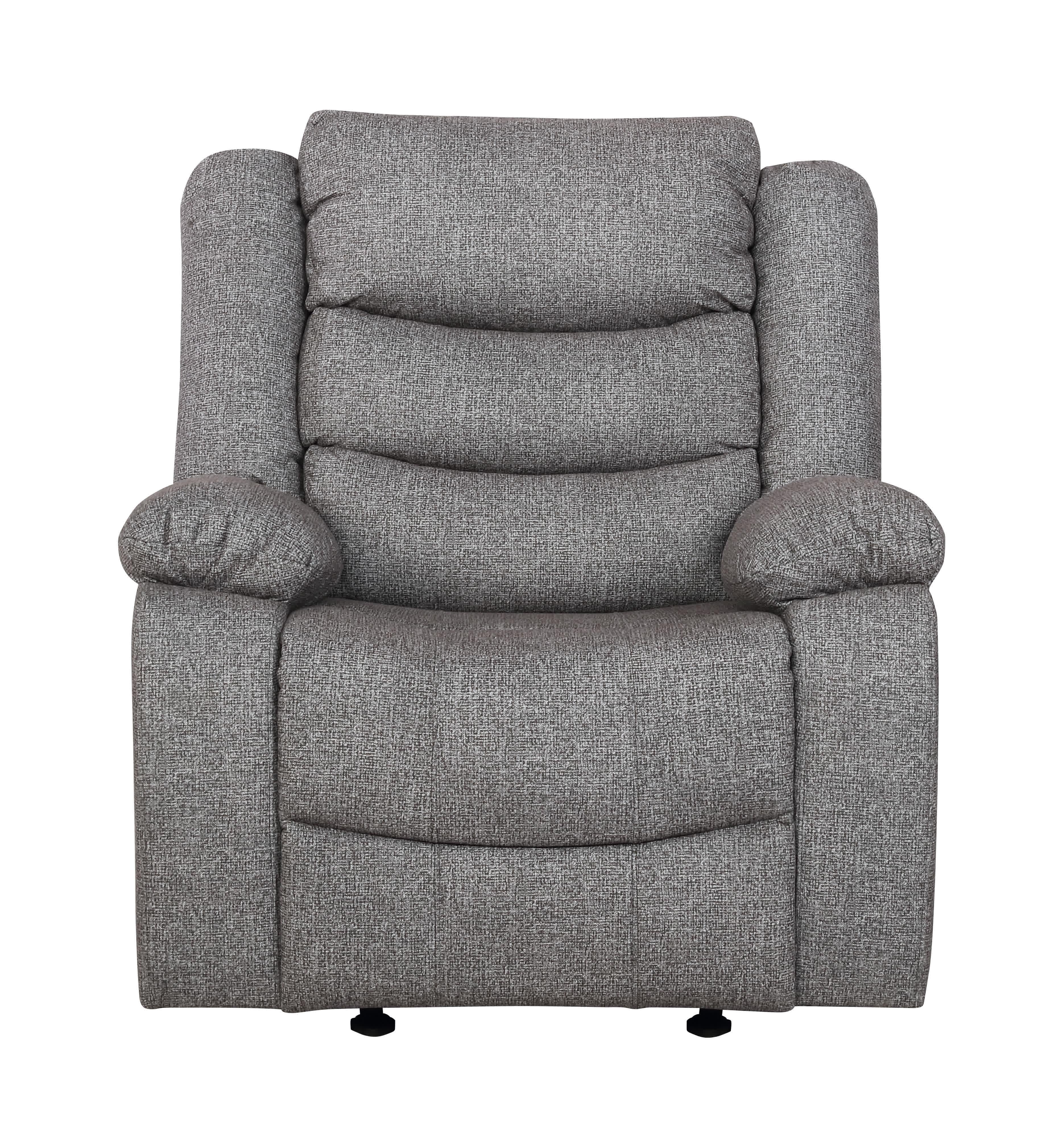GRANADA GLIDER RECLINER W/PWR FR-GRAY - Ideal Furniture (Fresno,CA)