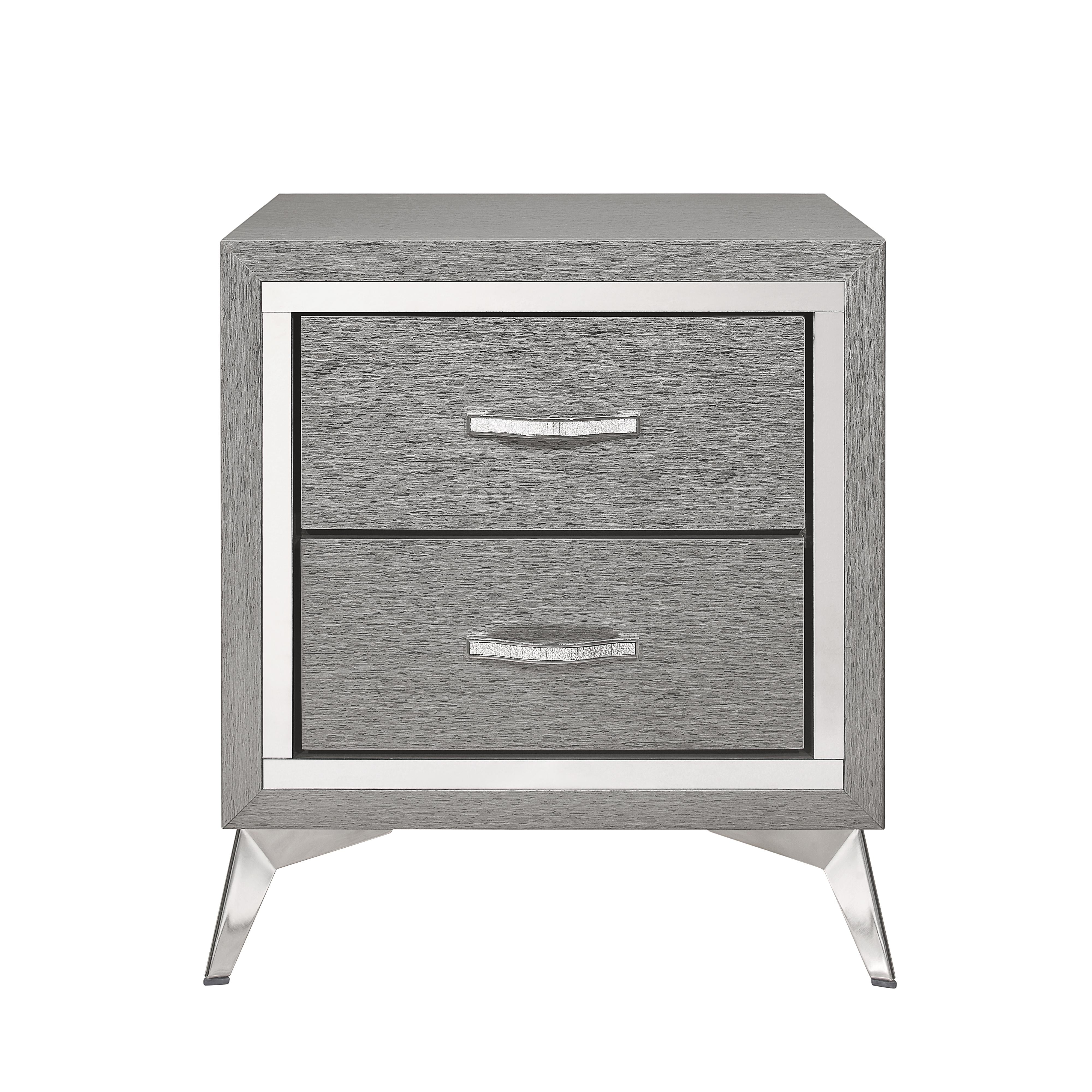 HUXLEY NIGHTSTAND-GRAY - Ideal Furniture (Fresno,CA)