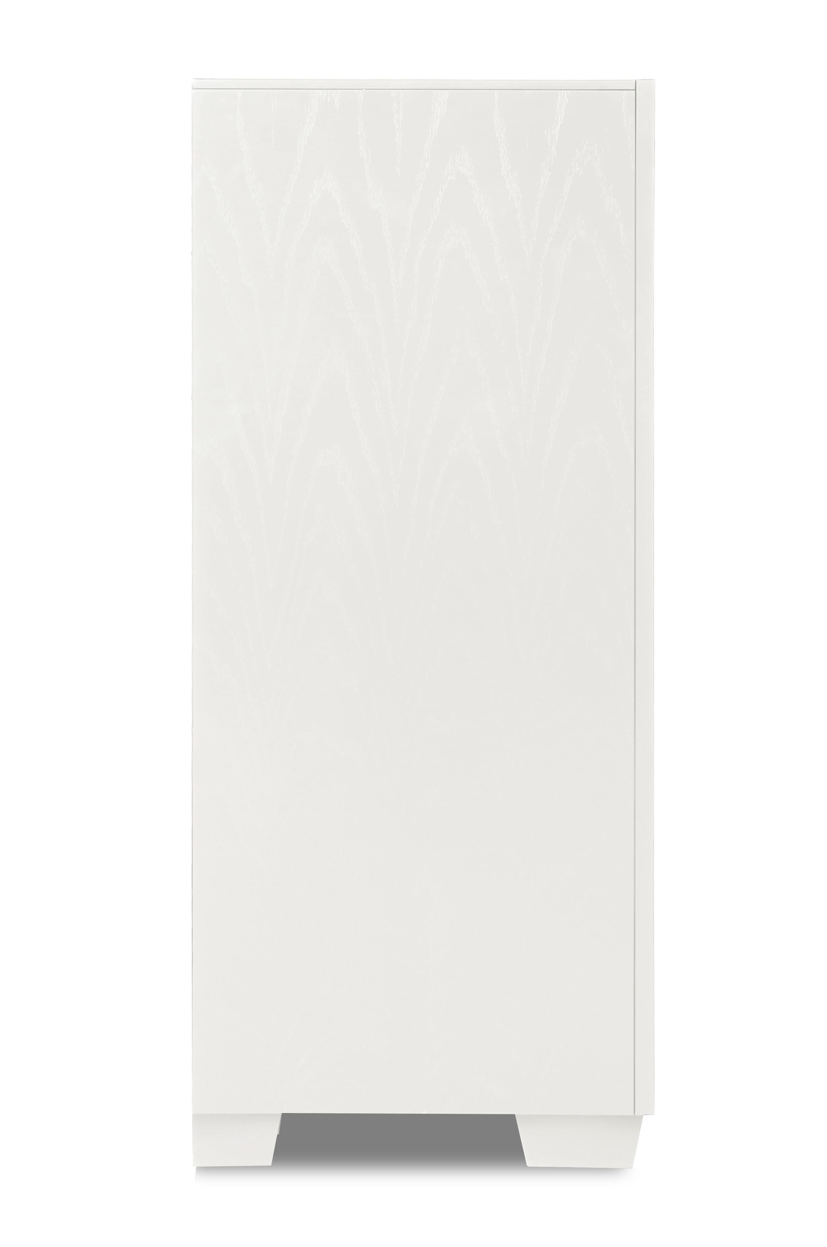 LUXOR CHEST-WHITE - Ideal Furniture (Fresno,CA)