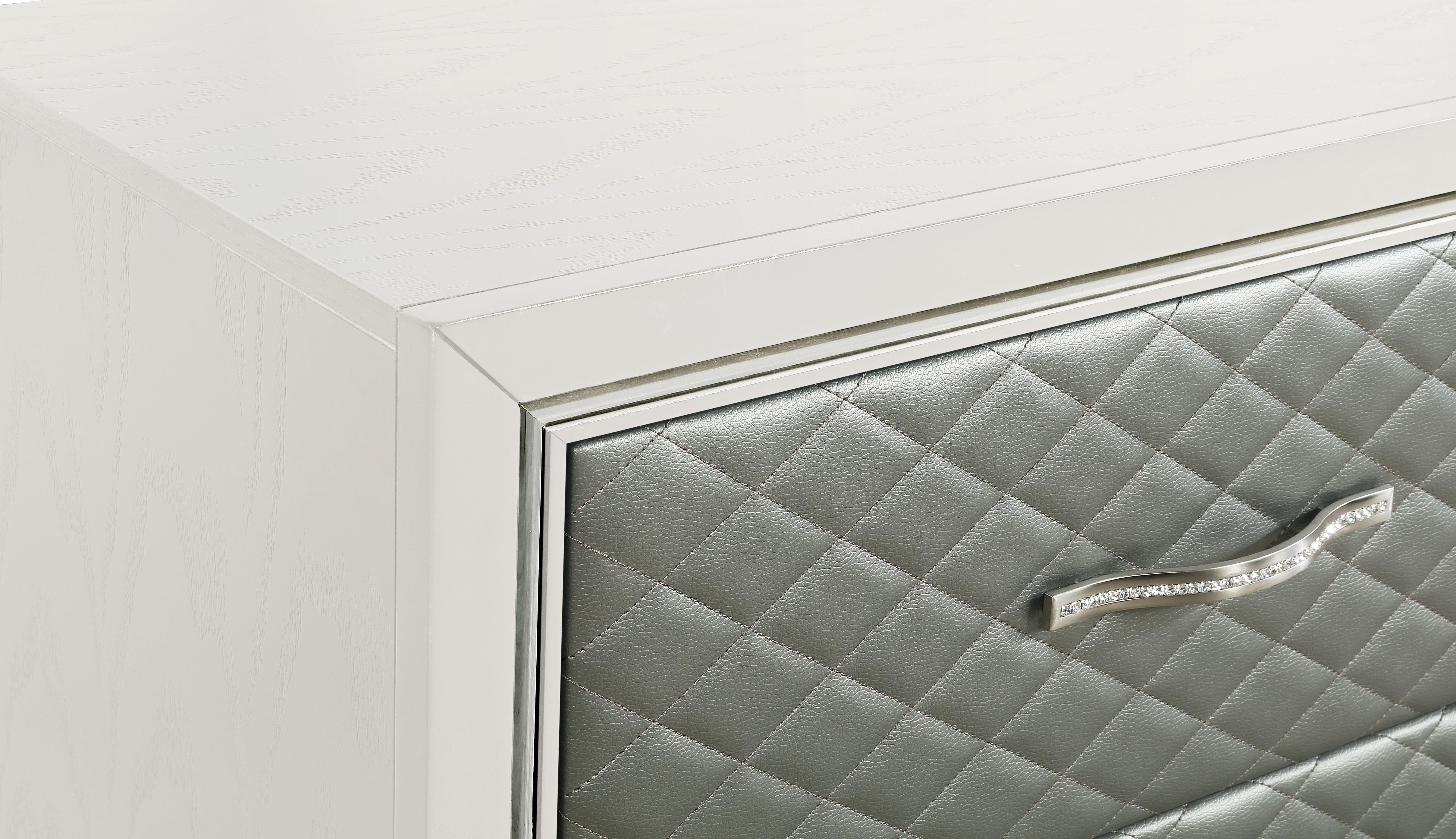 LUXOR NIGHTSTAND-WHITE